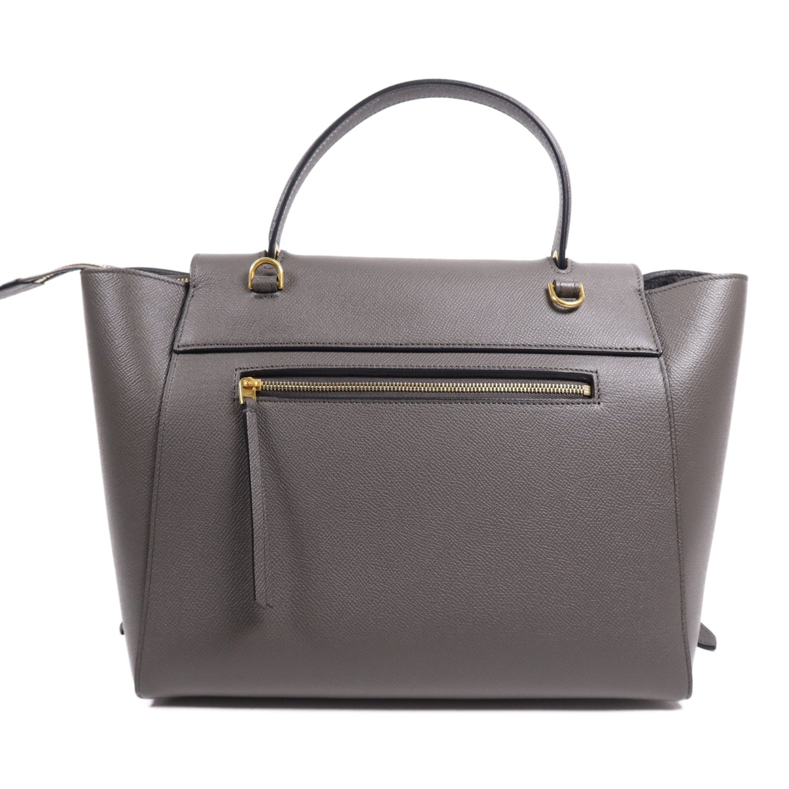 CELINE 牛皮皮革Mini Belt Bag金扣手挽肩背兩用袋