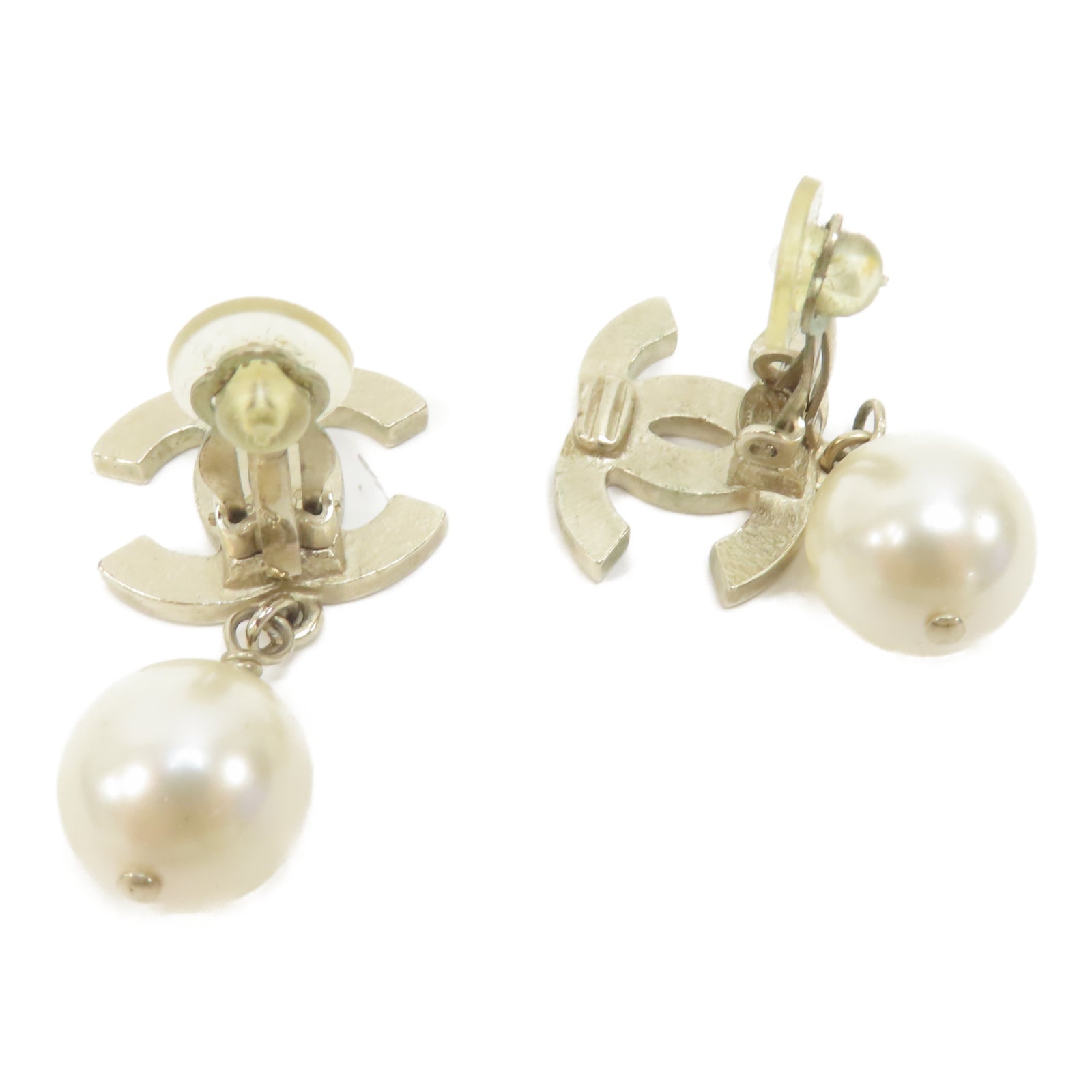 CHANEL 金屬Earrings耳環金色
