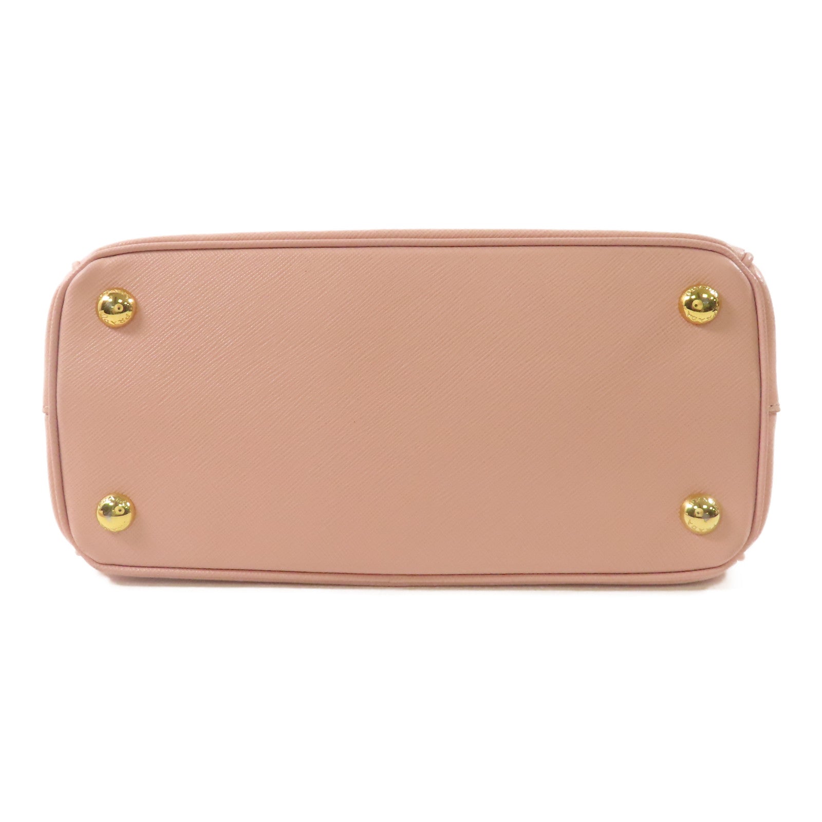 PRADA 牛皮皮革2 way Shoulder金扣手挽肩背兩用袋