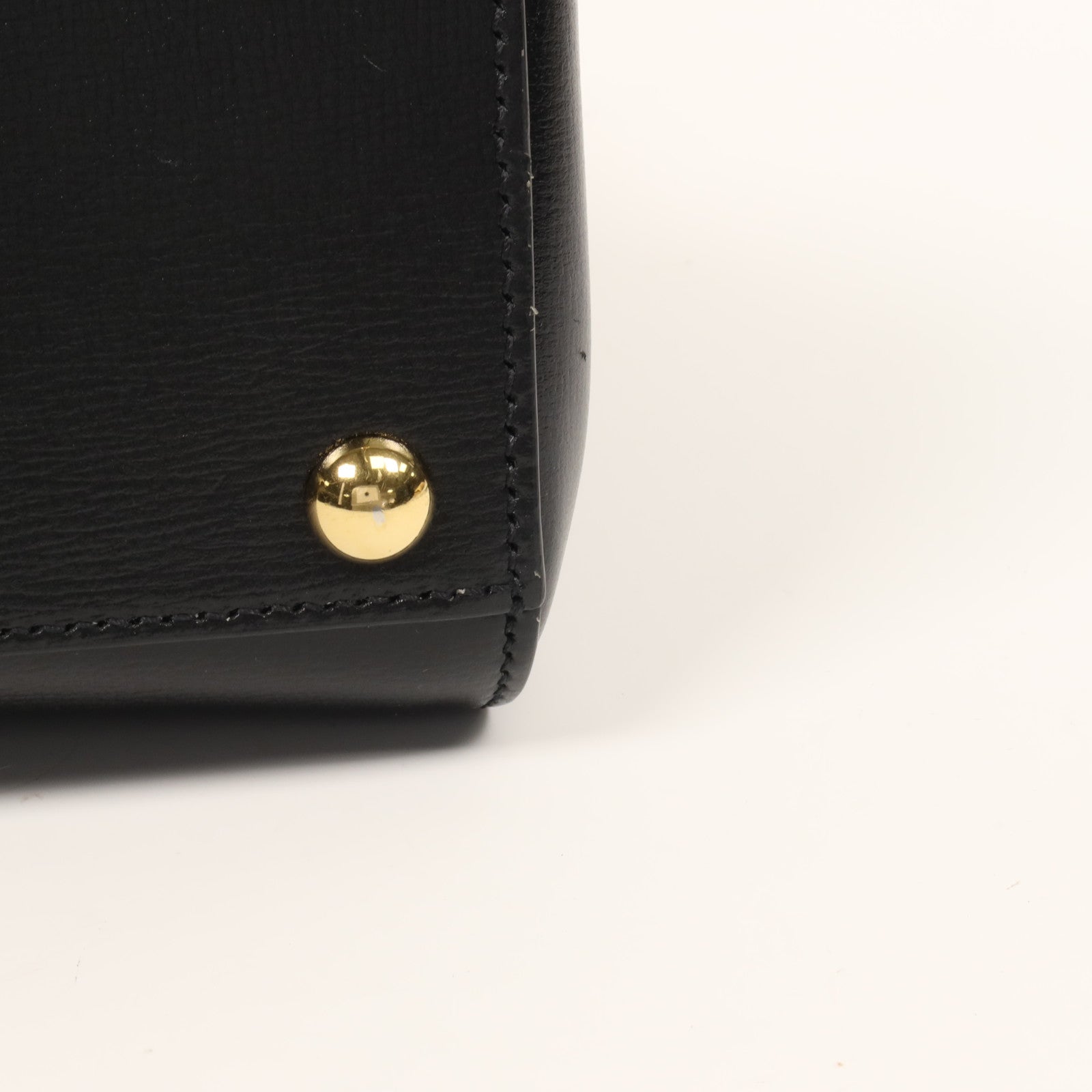 GUCCI 牛皮皮革Horsebit 1955金扣手挽肩背兩用袋