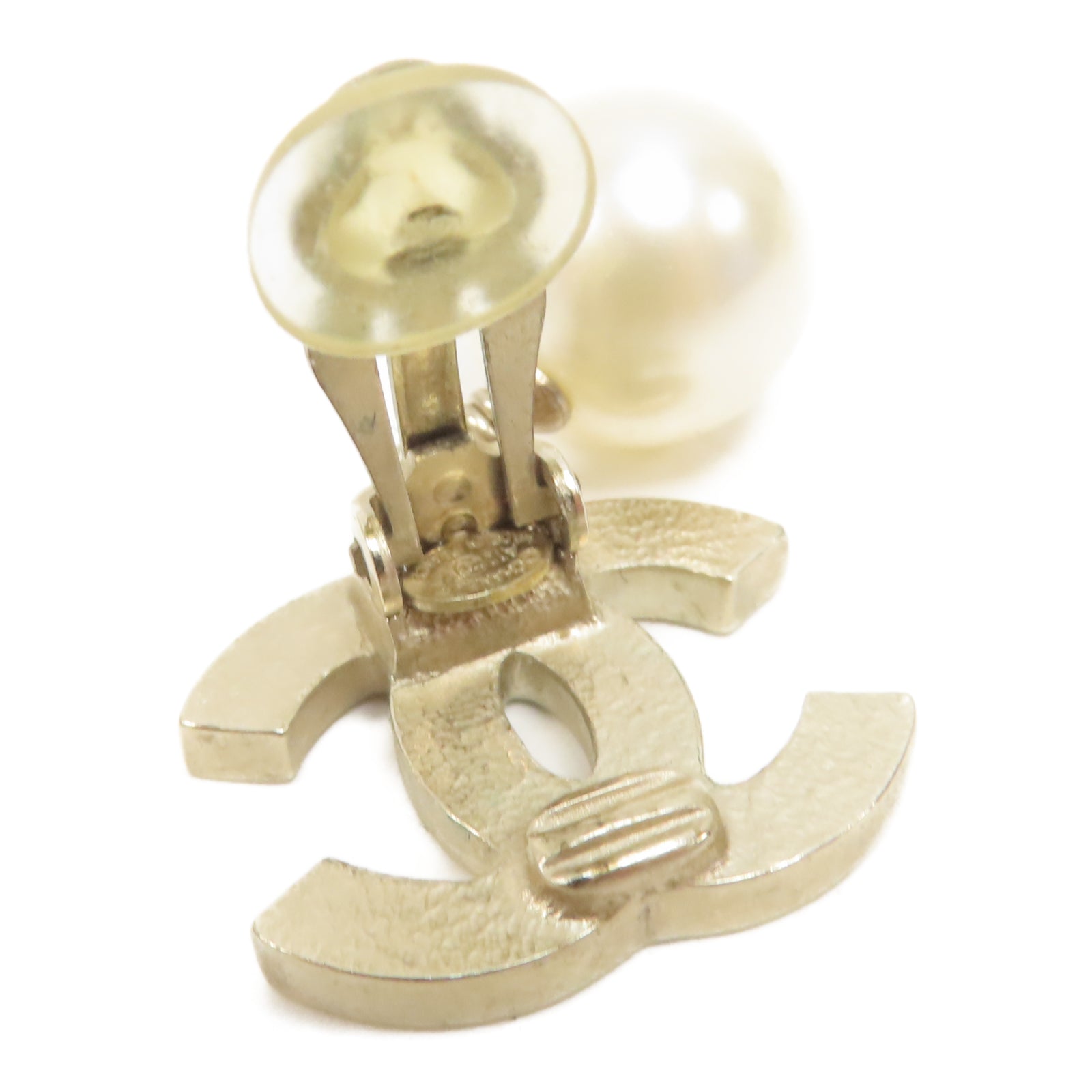 CHANEL 金屬Earrings耳環金色