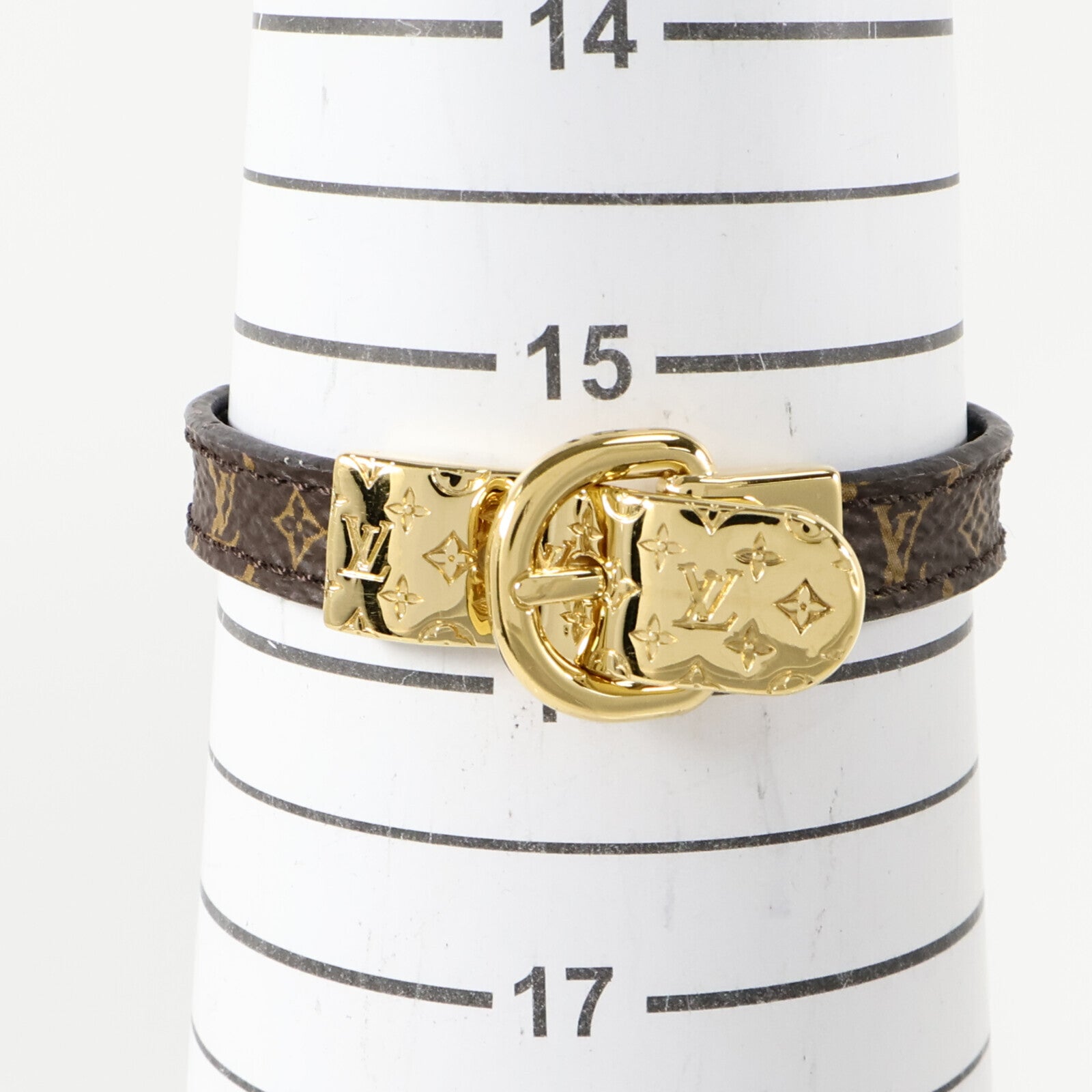 LOUIS VUITTON 皮革/金屬Fasten Your Bracelet手鏈