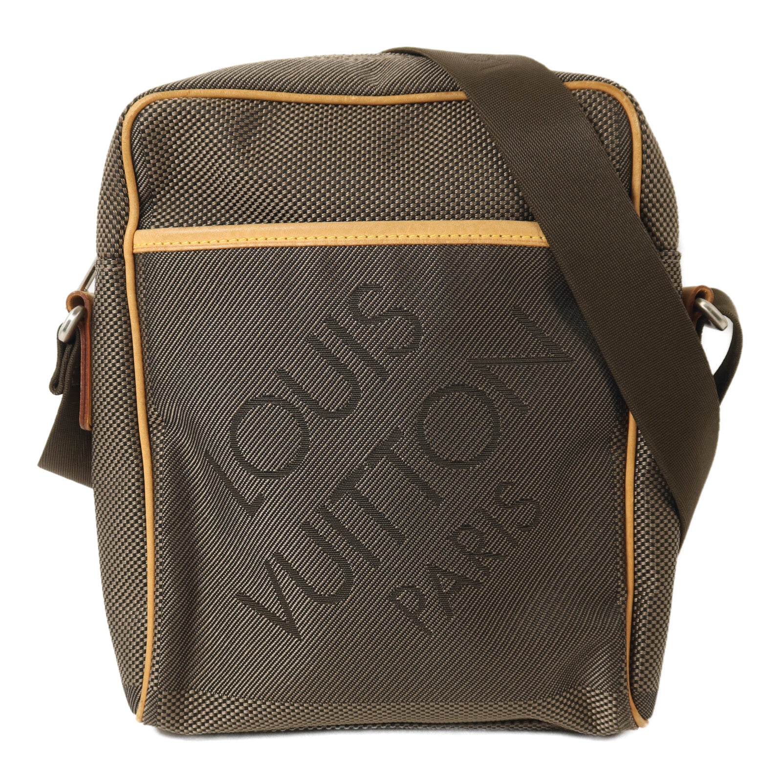 LOUIS VUITTON Damier Geant Citadin NM銀扣肩背袋