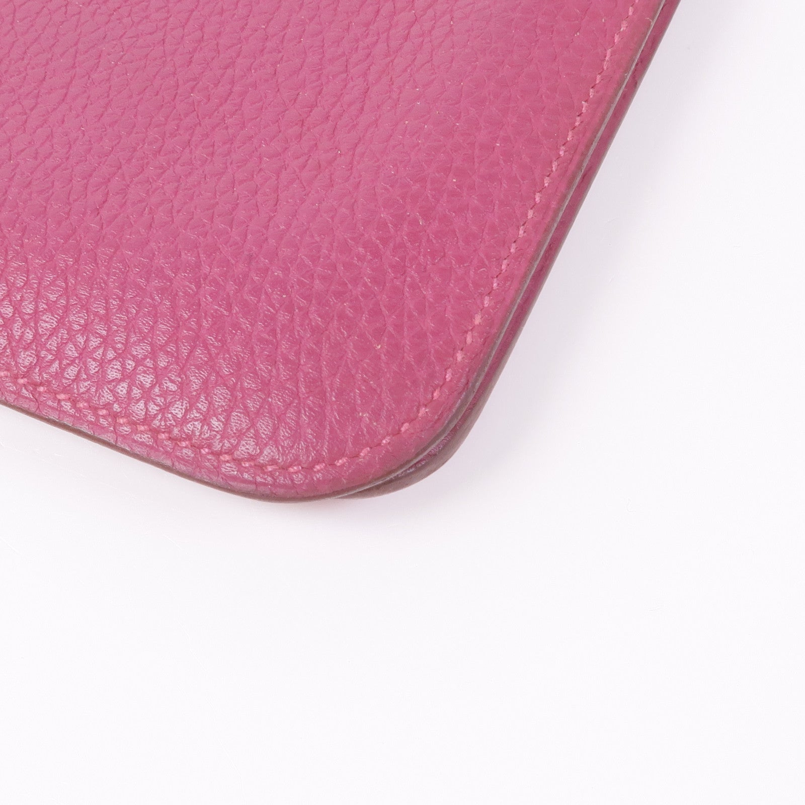 HERMES Togo皮革Dogon GM金扣長錢包