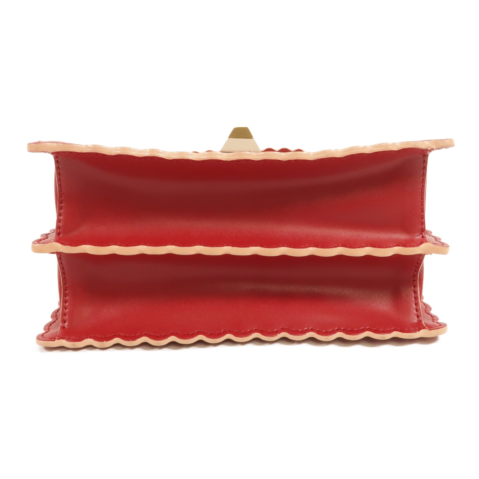 FENDI 牛皮皮革Kan I Small肩背袋