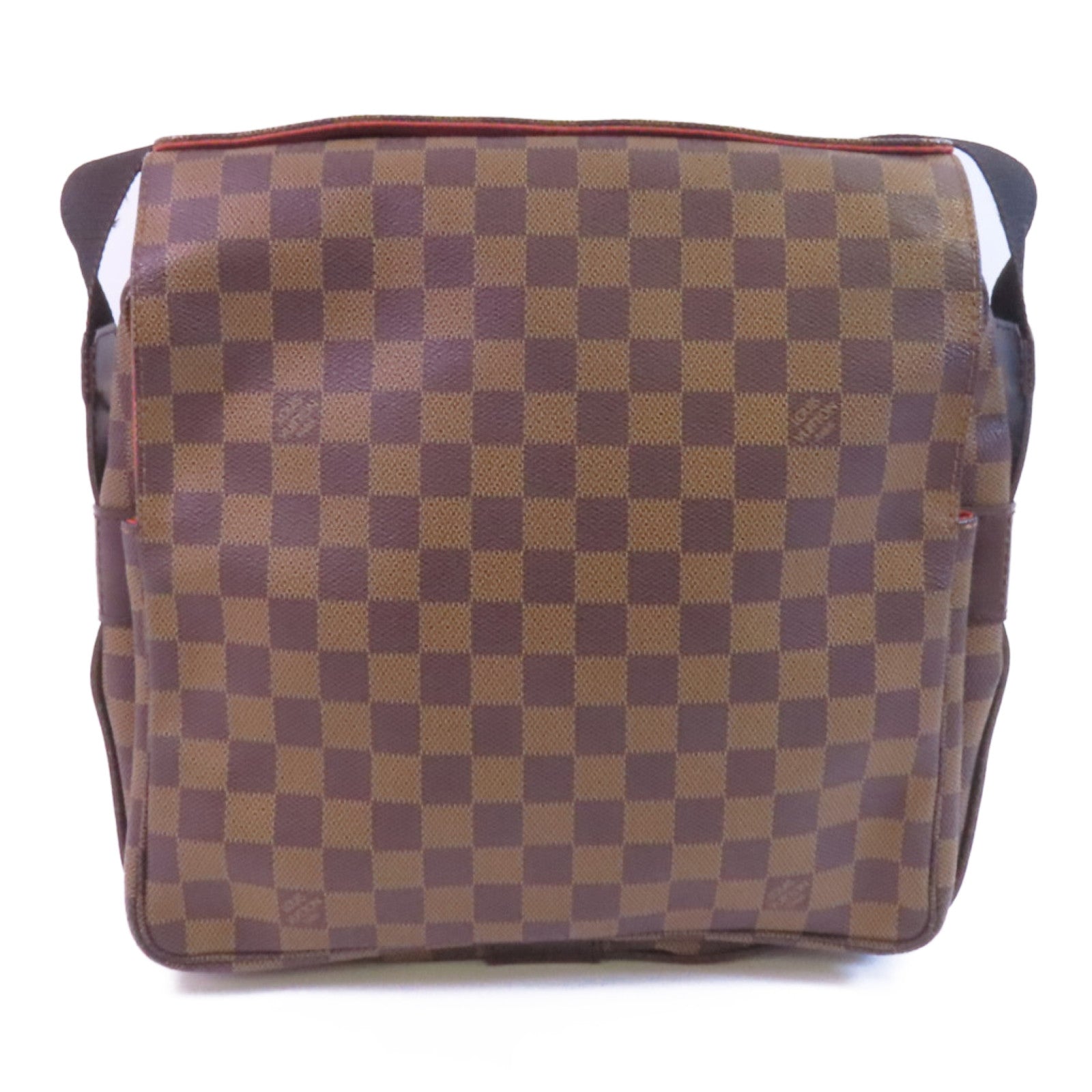 LOUIS VUITTON Damier Naviglio金扣肩背袋