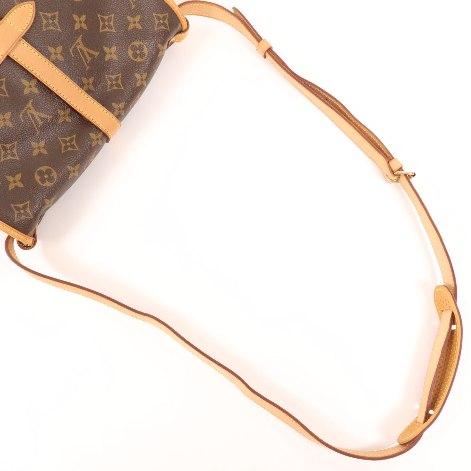 LOUIS VUITTON Monogram Saumur 30金扣肩背袋