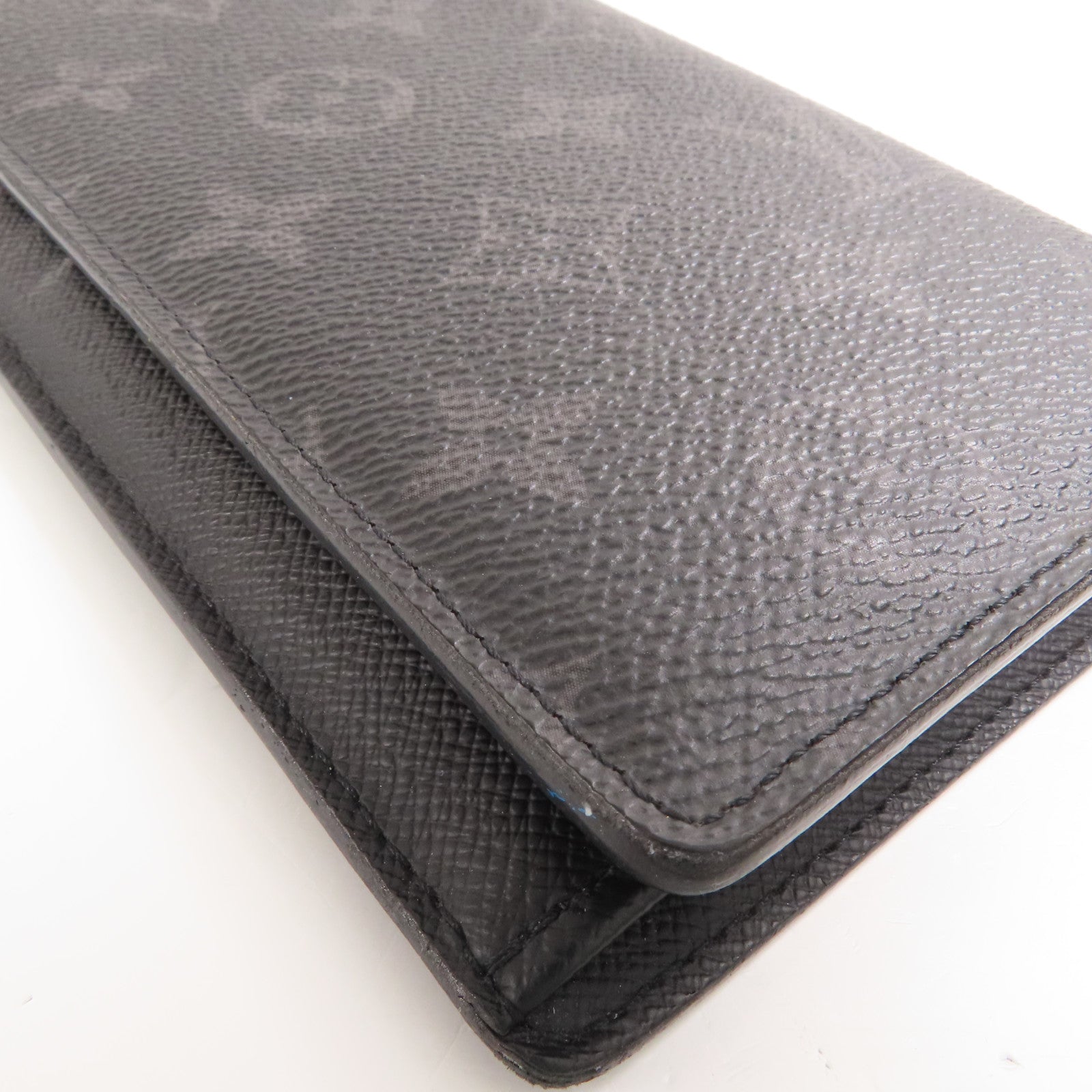 LOUIS VUITTON LV SHW Brazza Bifold Wallet M61697 Monogram Eclipse Black