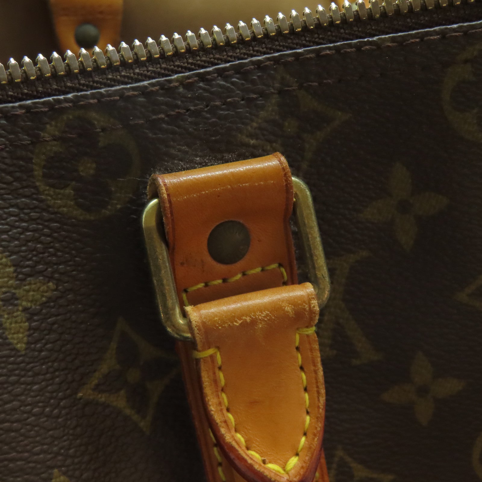 LOUIS VUITTON 【激減優惠】Monogram Keepall 45金扣手挽肩背兩用袋啡色