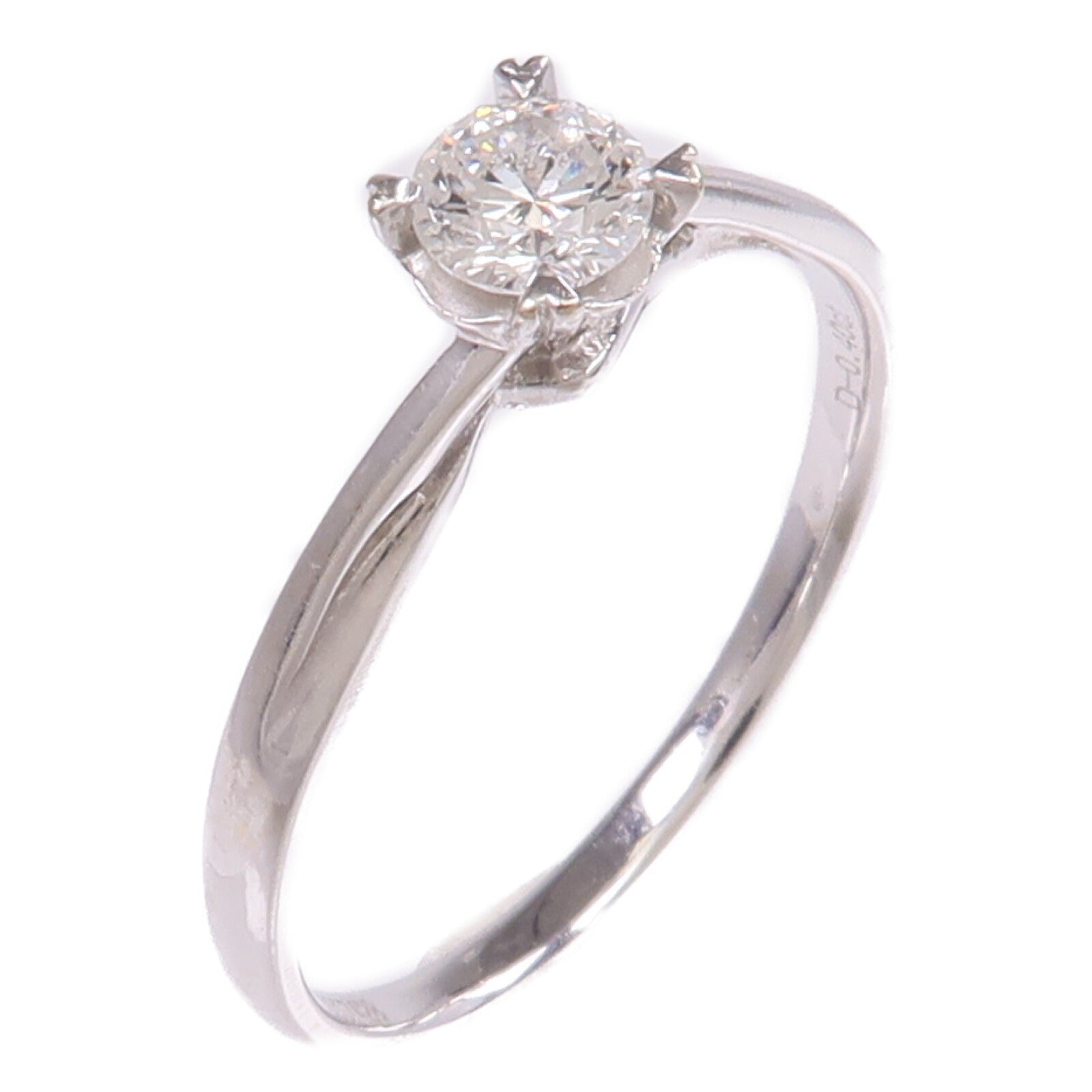 JEWELRY 【激減優惠】18K白金Diamond Ring鑽石戒指US#9.5