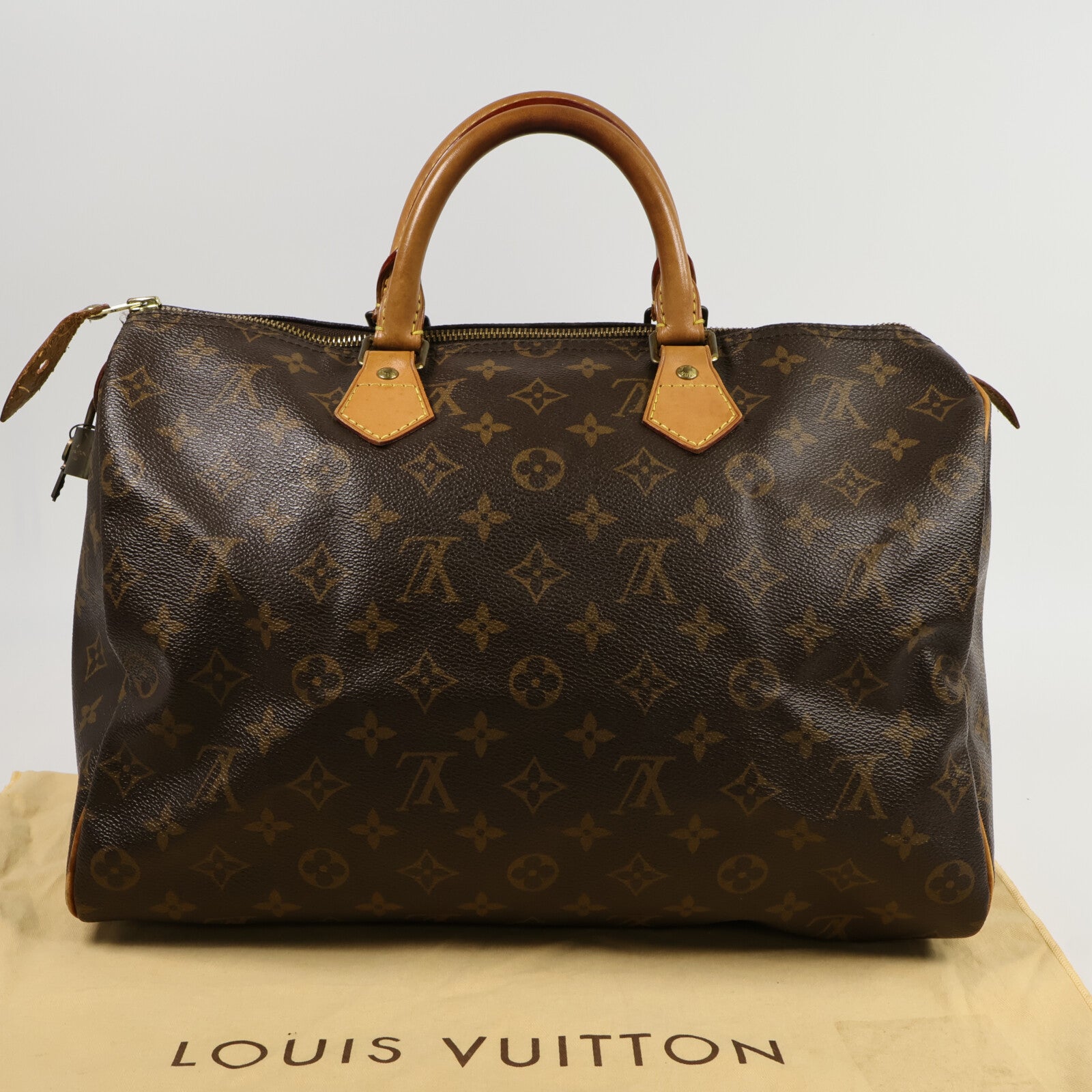 LOUIS VUITTON Monogram Speedy 35手挽袋