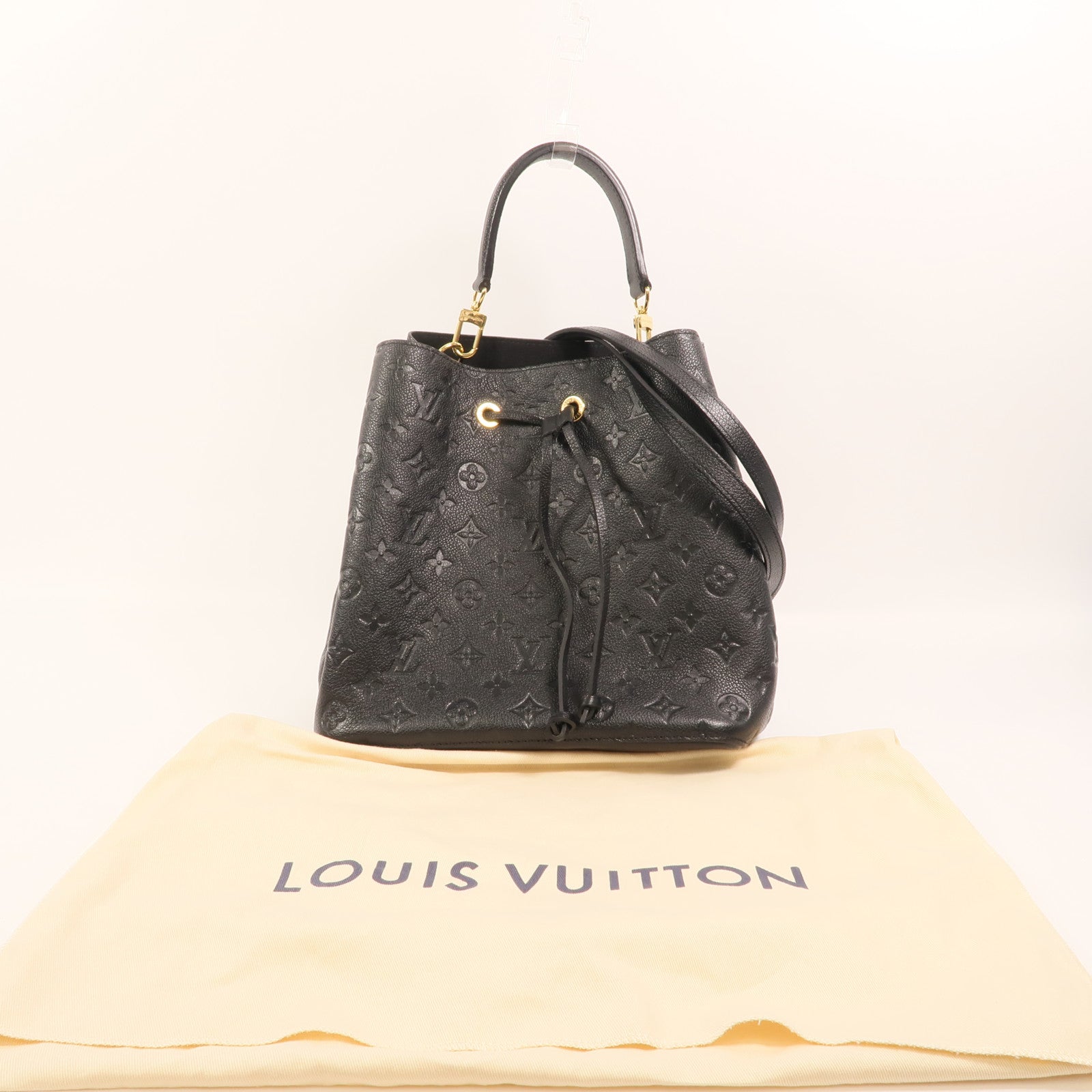 LOUIS VUITTON Monogram Empreinte NeoNoe MM肩背袋