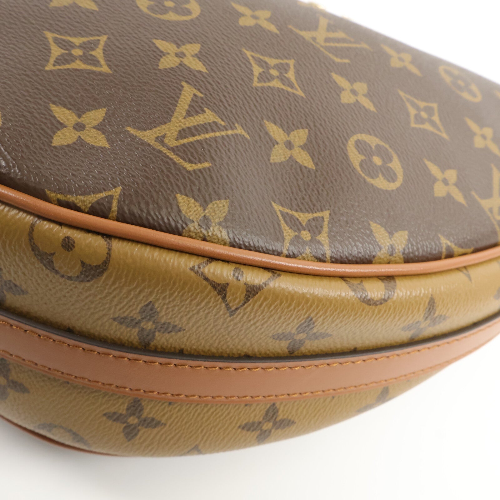 LOUIS VUITTON Monogram Reverse Loop Hobo鏈帶手挽肩背兩用袋