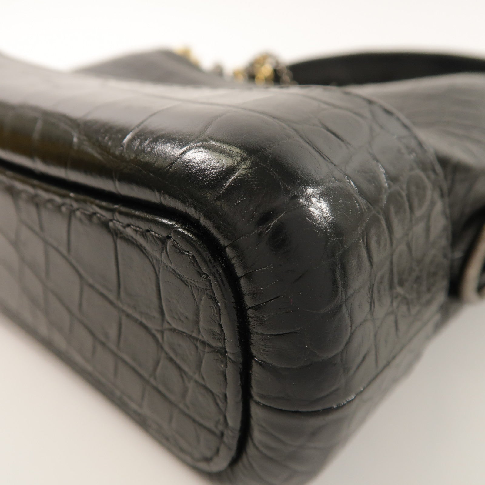 CHANEL 牛皮皮革Gabrielle Small手挽肩背兩用袋