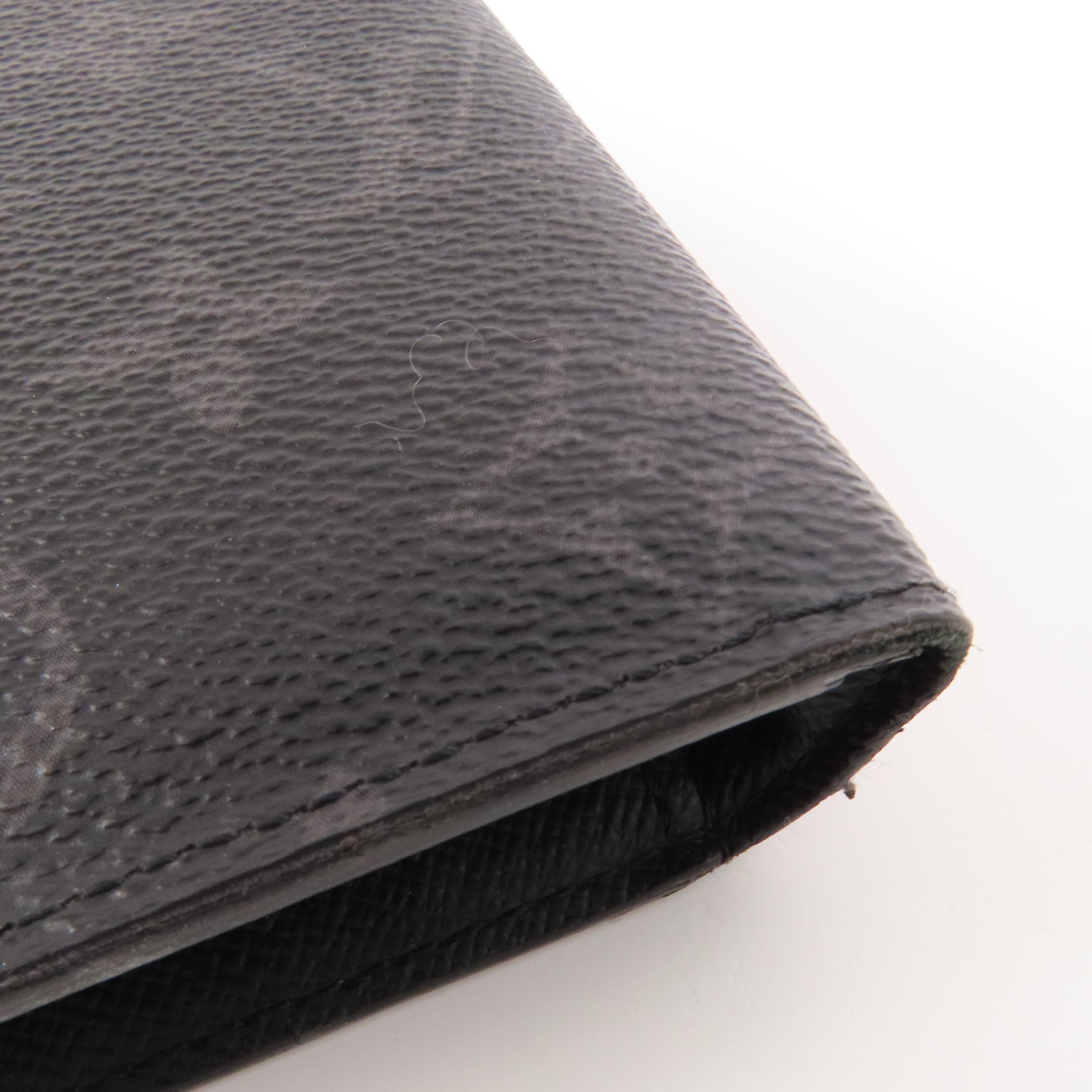 LOUIS VUITTON LV SHW Brazza Bifold Wallet M61697 Monogram Eclipse Black