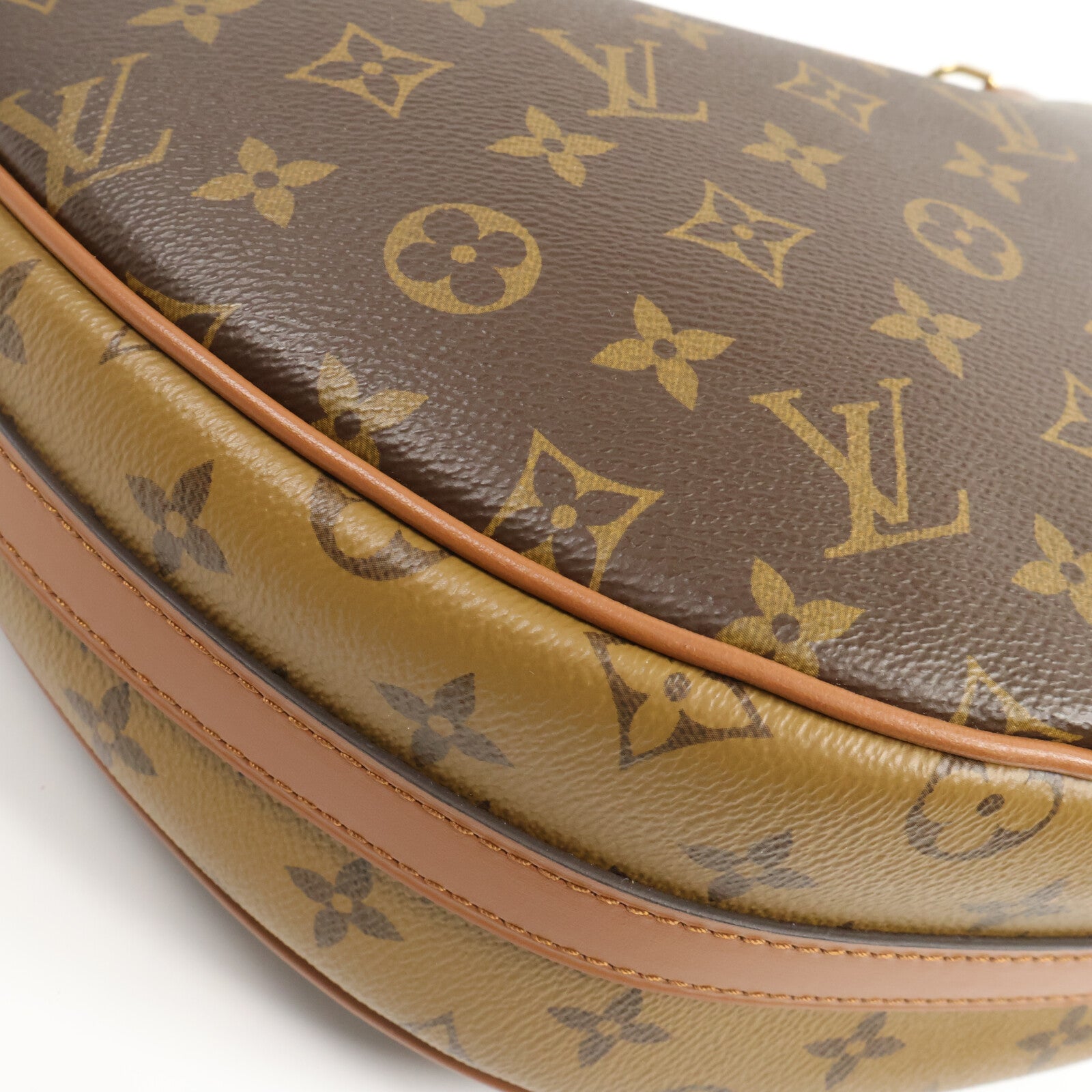 LOUIS VUITTON Monogram Reverse Loop Hobo鏈帶手挽肩背兩用袋