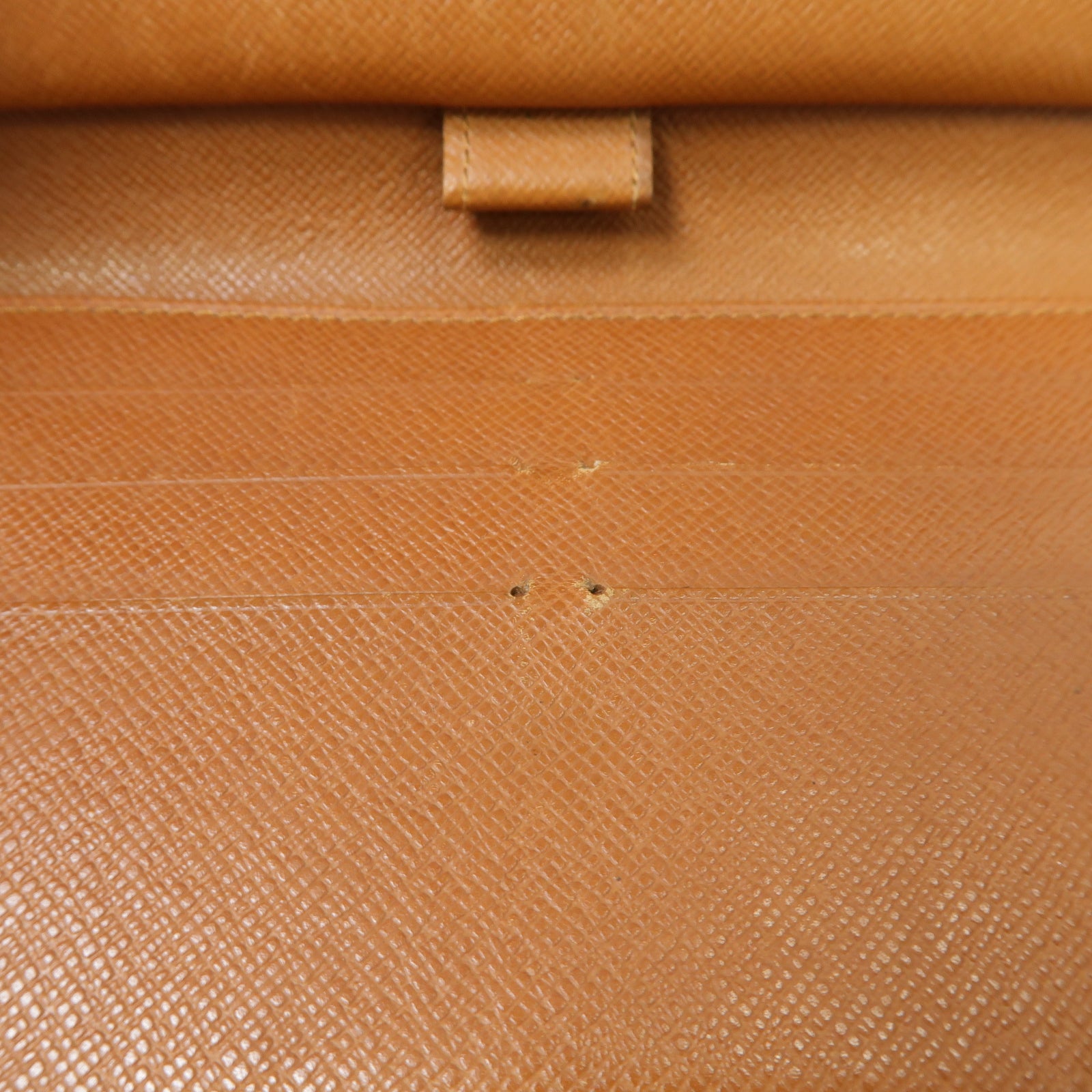 LOUIS VUITTON Monogram Long Wallet金扣長錢包啡色