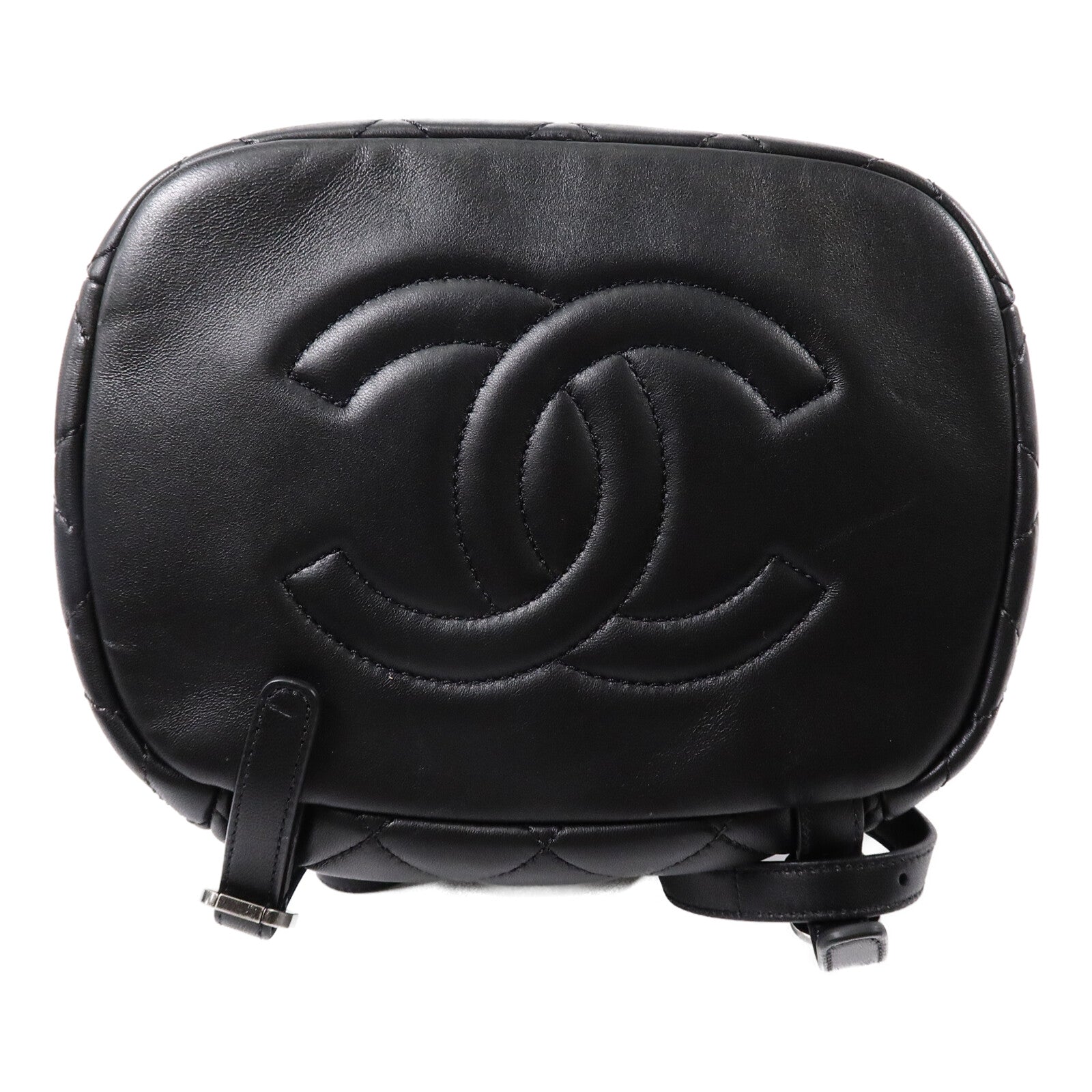 CHANEL 羊皮皮革Urban Spirit Backpack鏈帶背包