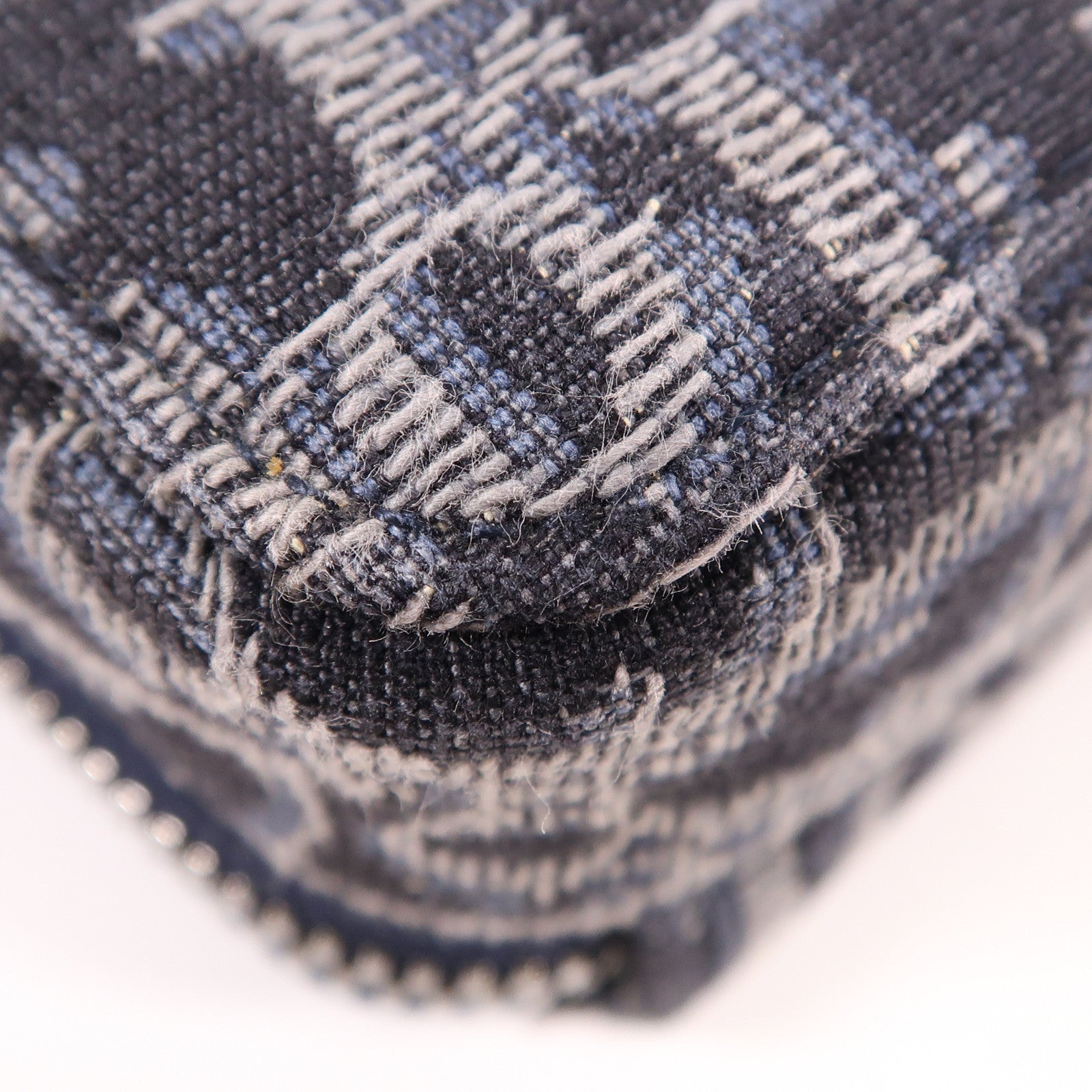 Dior 帆布Shoulder Bag銀扣肩背袋