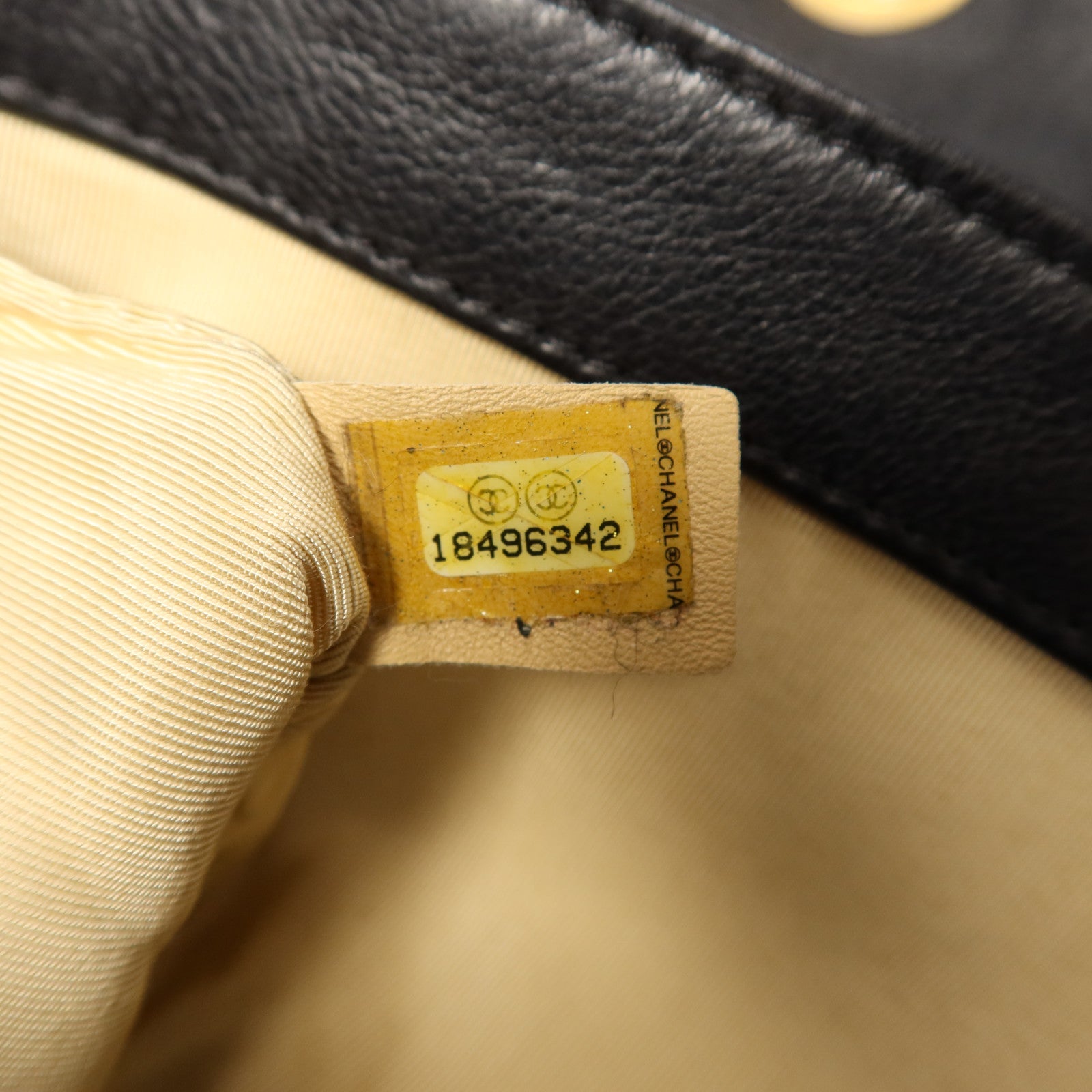 CHANEL 牛皮皮革Chain Shoulder Bag金扣鏈帶肩背袋