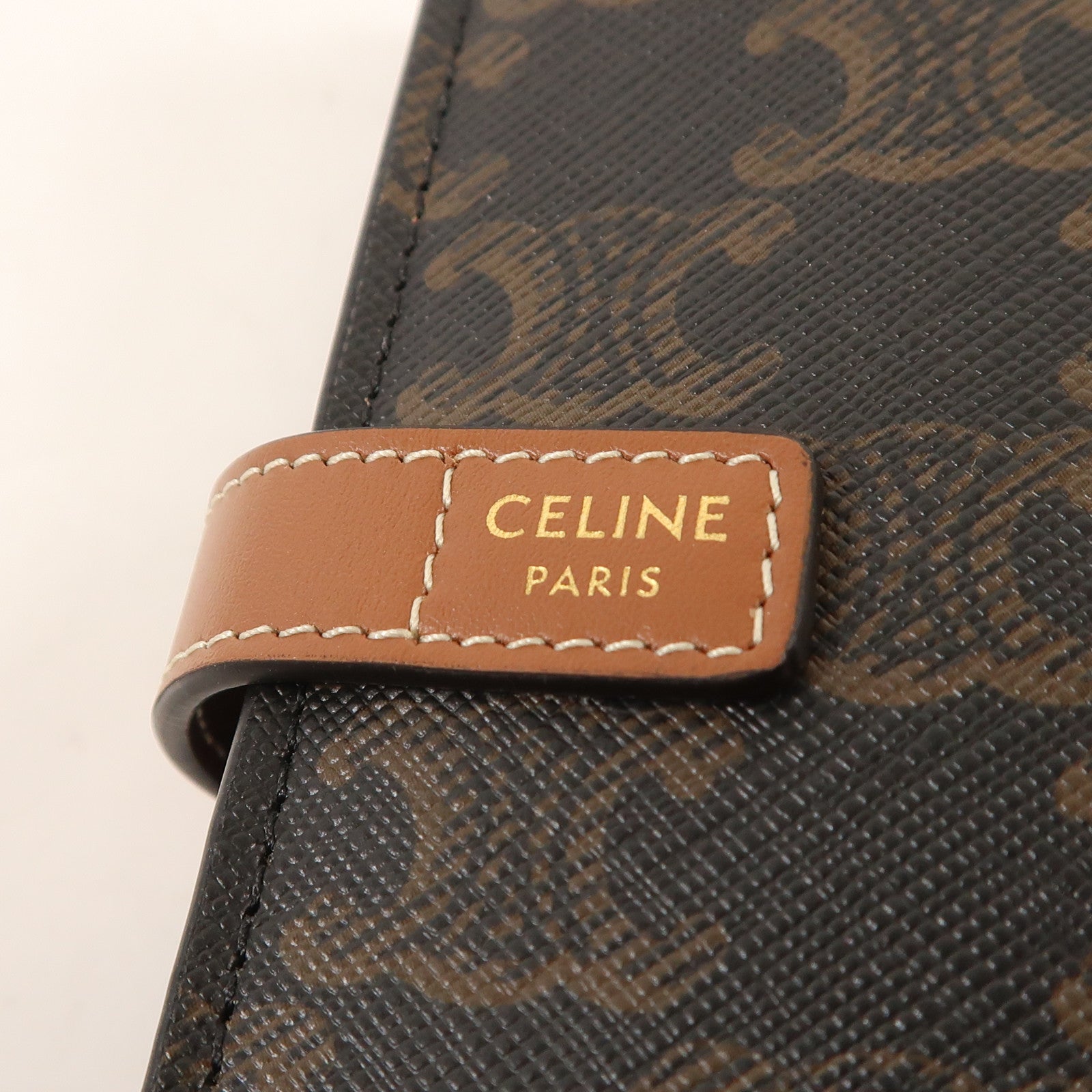 CELINE 塗層帆布Travel Kit金扣旅行組