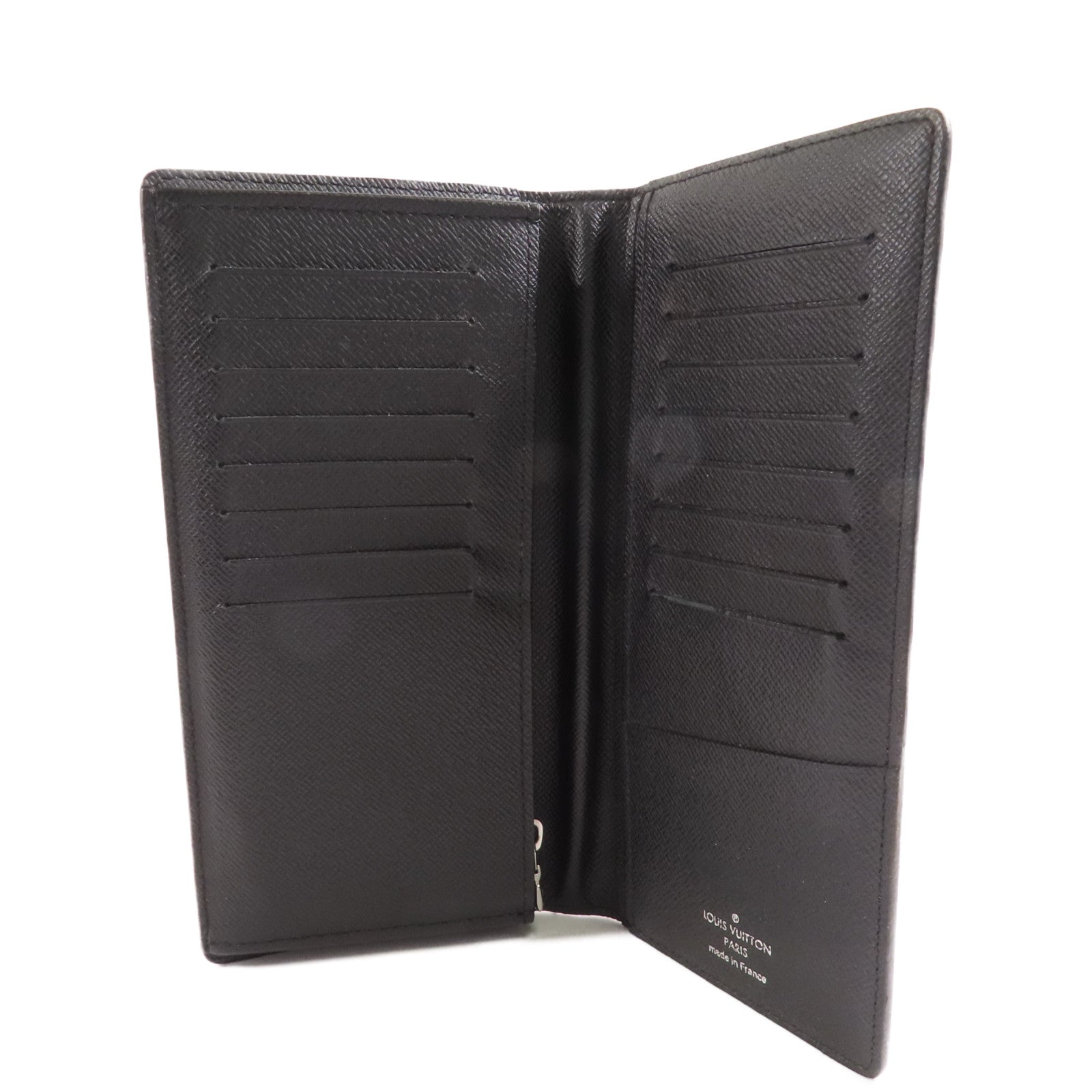 LOUIS VUITTON LV SHW Brazza Bifold Wallet M61697 Monogram Eclipse Black