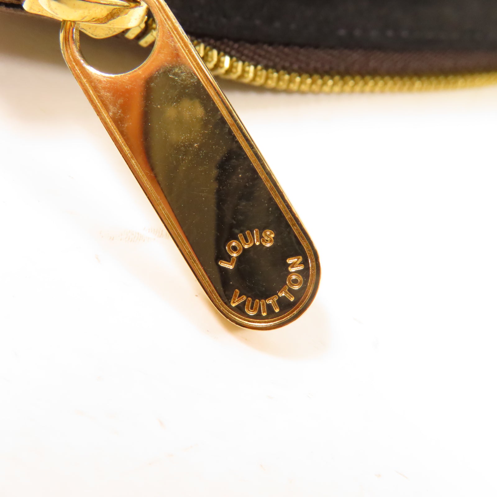 LOUIS VUITTON 【激減優惠】Monogram Patches City Clutch金扣手拿包啡色