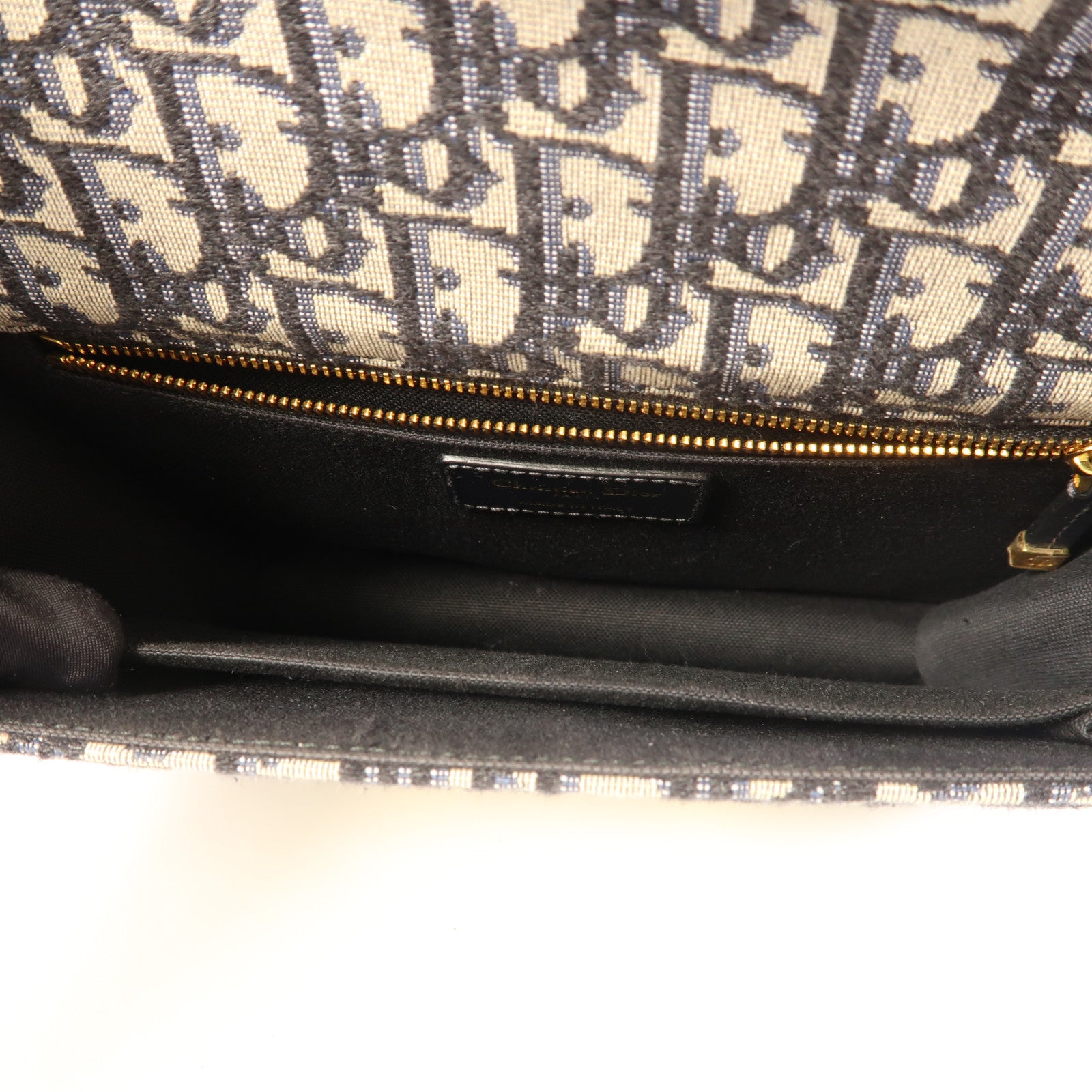 Dior 帆布Montaigne 30金扣肩背袋