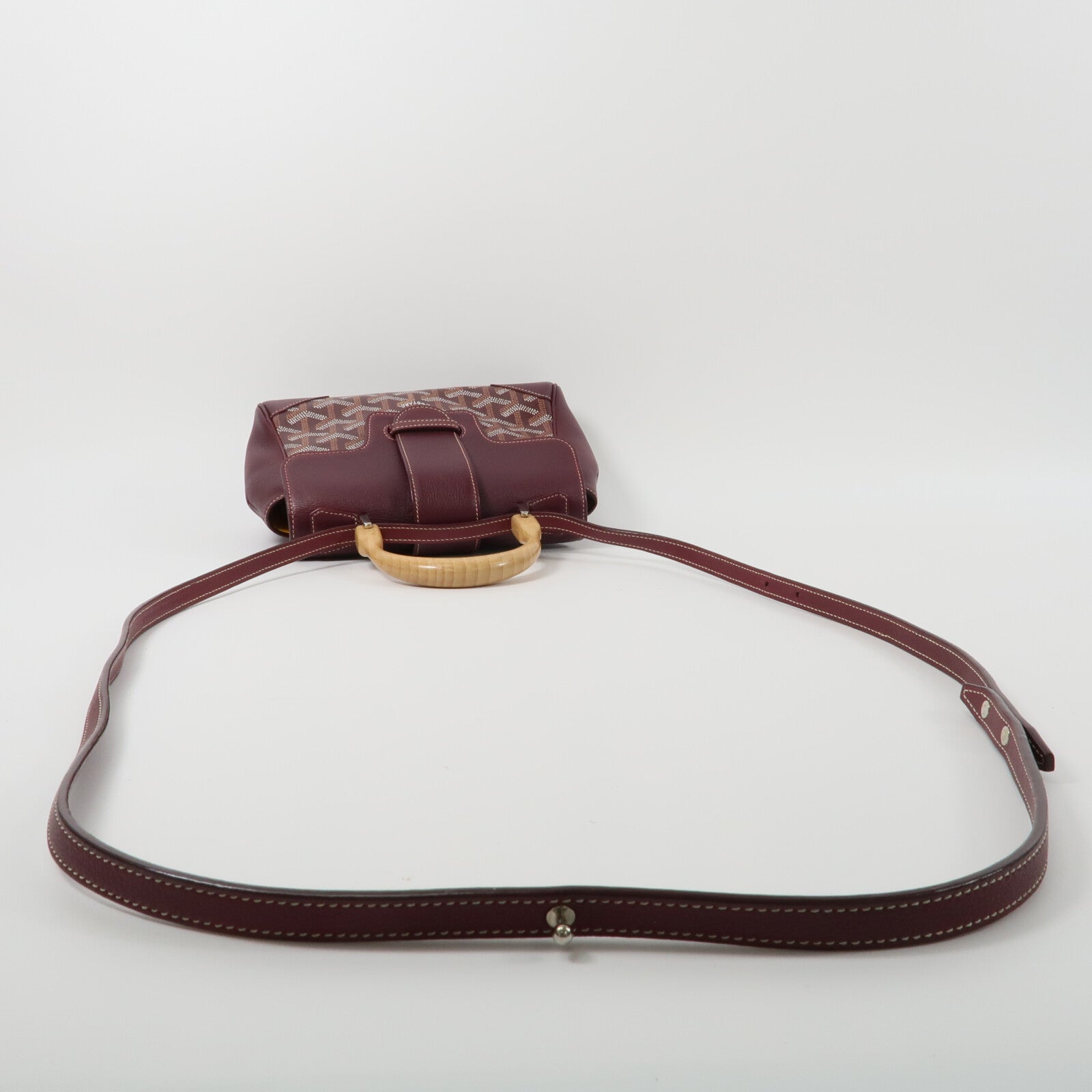 GOYARD 塗層帆布Saigon Souple Mini Bag手挽肩背兩用袋