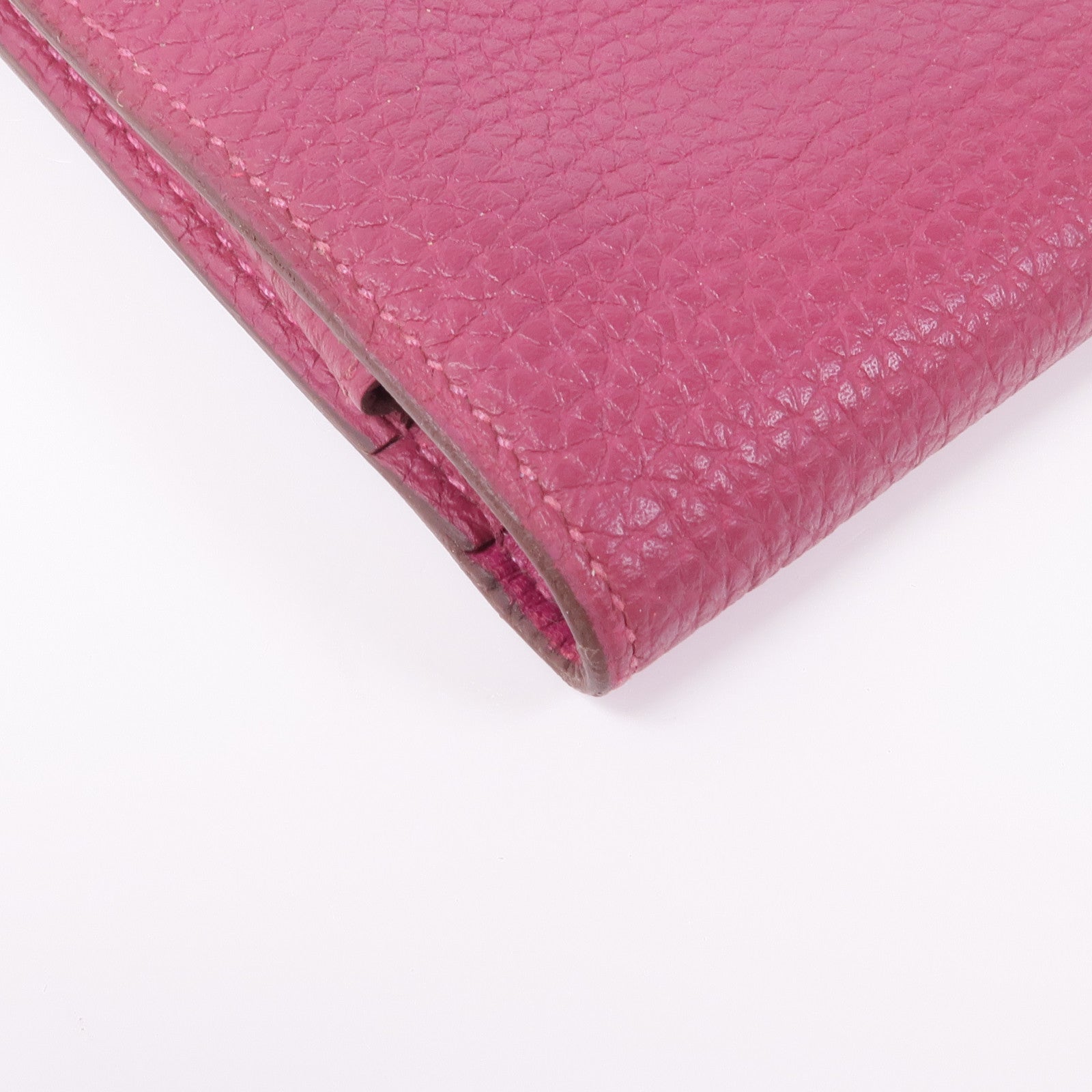 HERMES Togo皮革Dogon GM金扣長錢包