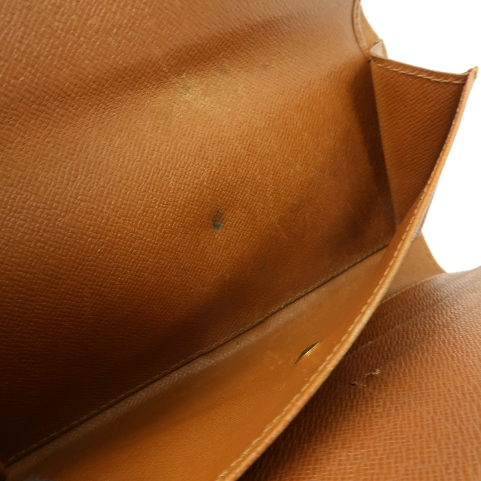 LOUIS VUITTON Monogram Long Wallet金扣長錢包啡色