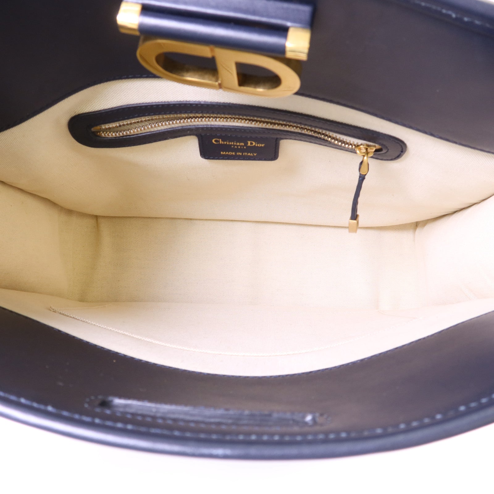 Dior 帆布Shoulder Bag金扣肩背袋