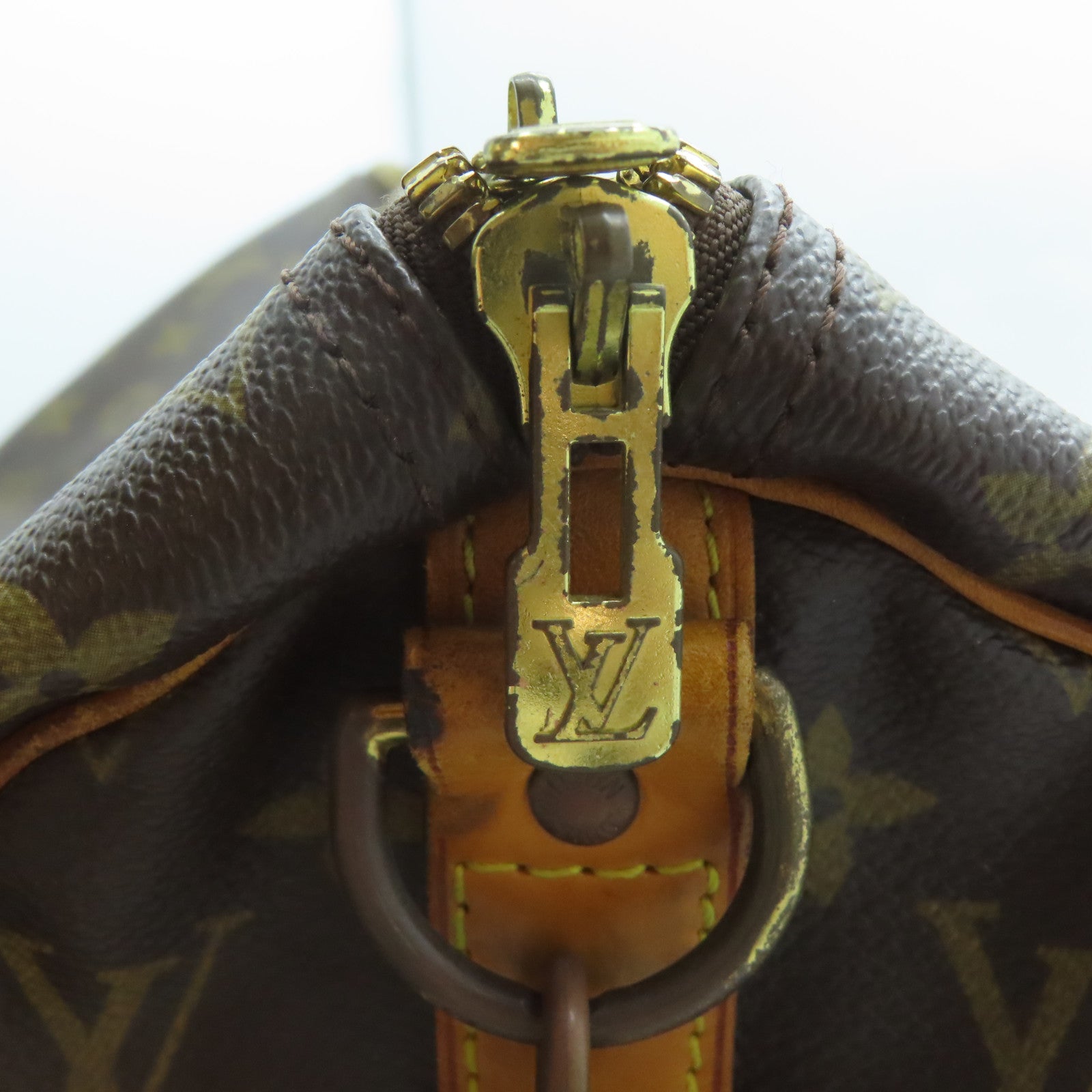 LOUIS VUITTON 【激減優惠】Monogram Keepall 45金扣手挽肩背兩用袋啡色