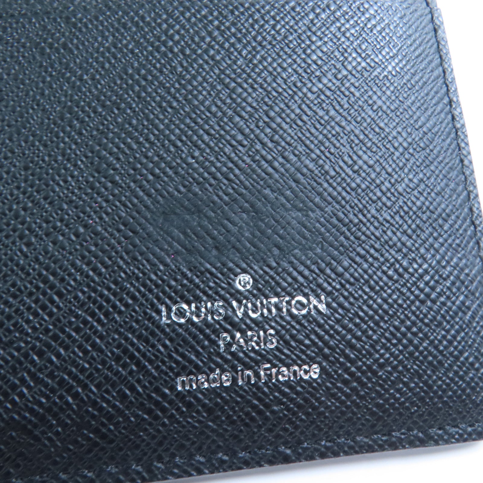 LOUIS VUITTON LV SHW Brazza Bifold Wallet M61697 Monogram Eclipse Black