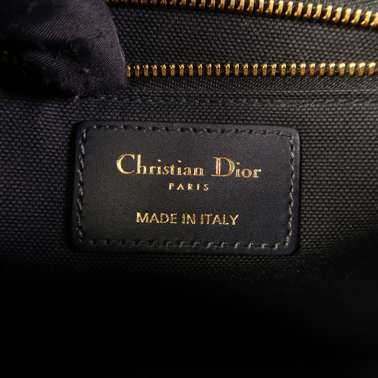 Dior 帆布Montaigne 30金扣肩背袋