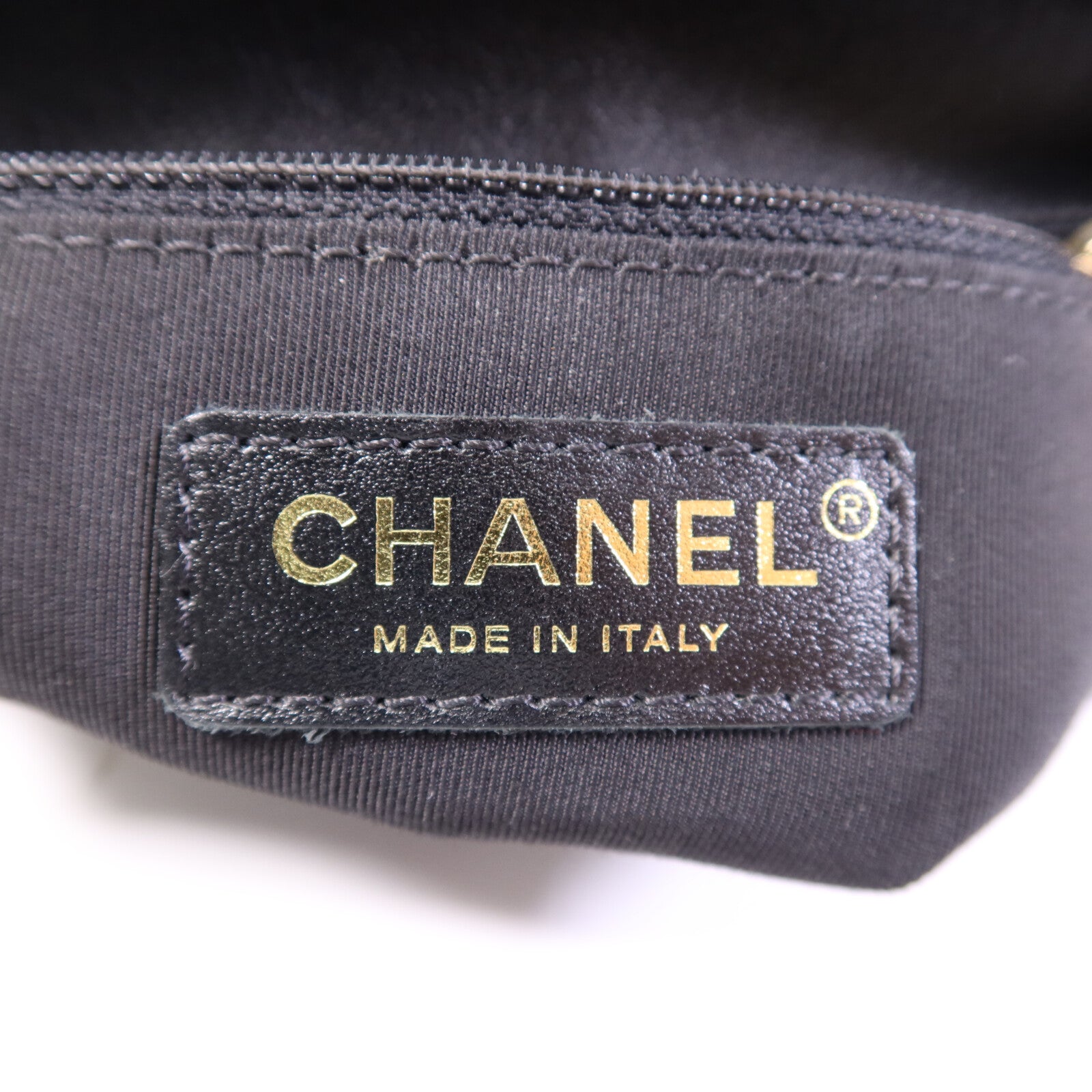 CHANEL 羊皮皮革Chain Shoulder Bag金扣鏈帶肩背袋