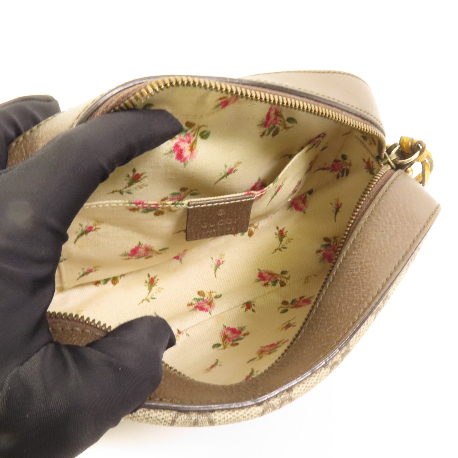 GUCCI 【激減優惠】塗層帆布Neo Vintage GG Supreme Shoulder Bag金扣肩背袋
