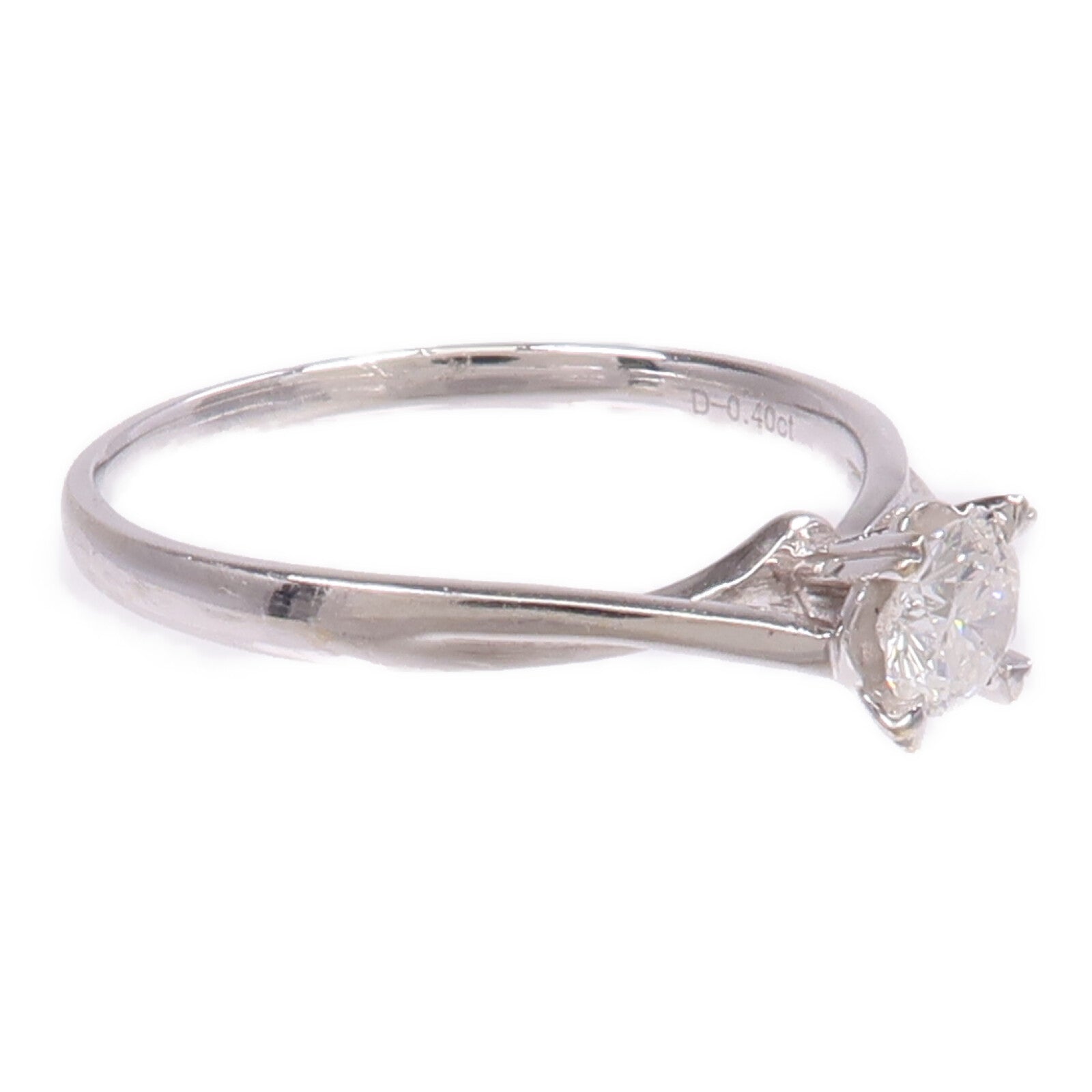 JEWELRY 【激減優惠】18K白金Diamond Ring鑽石戒指US#9.5