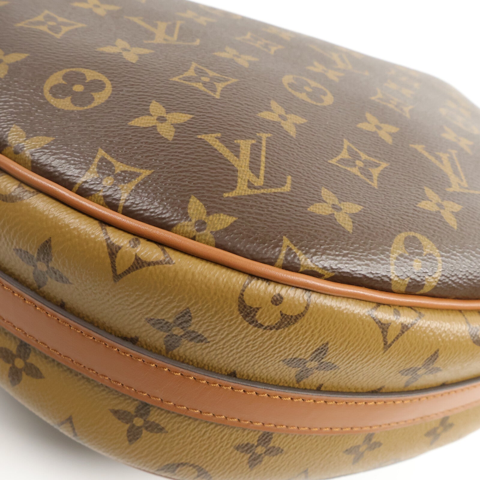 LOUIS VUITTON Monogram Reverse Loop Hobo鏈帶手挽肩背兩用袋