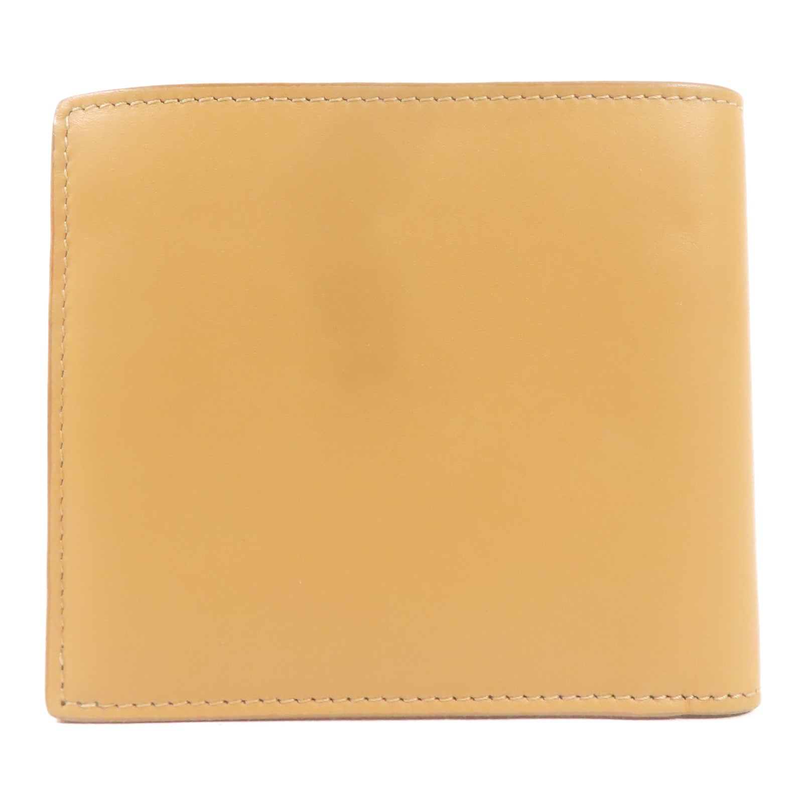 LOEWE Wallet Calfskin Leather Brown