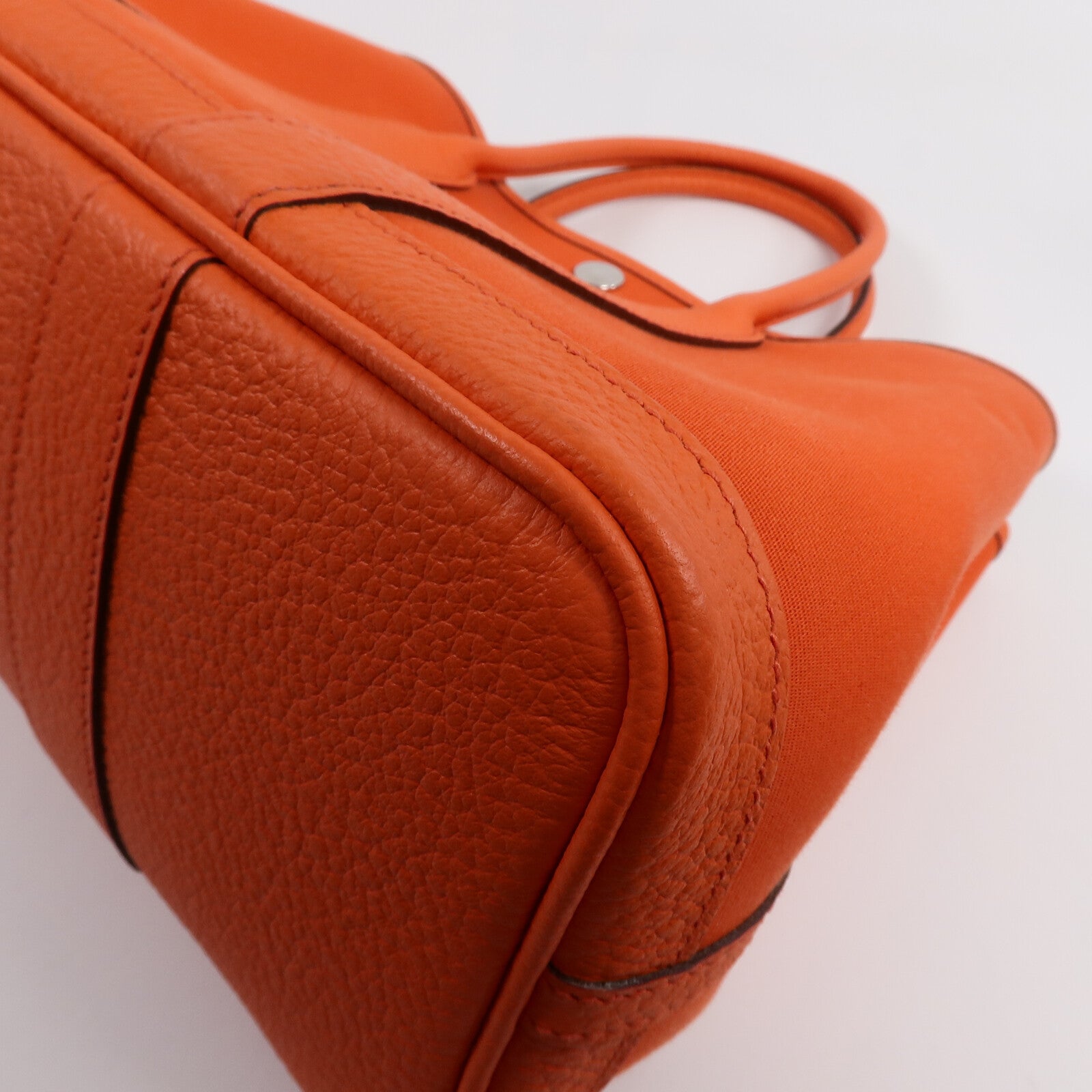 HERMES 帆布/Negonda皮革Garden Party TPM手挽袋