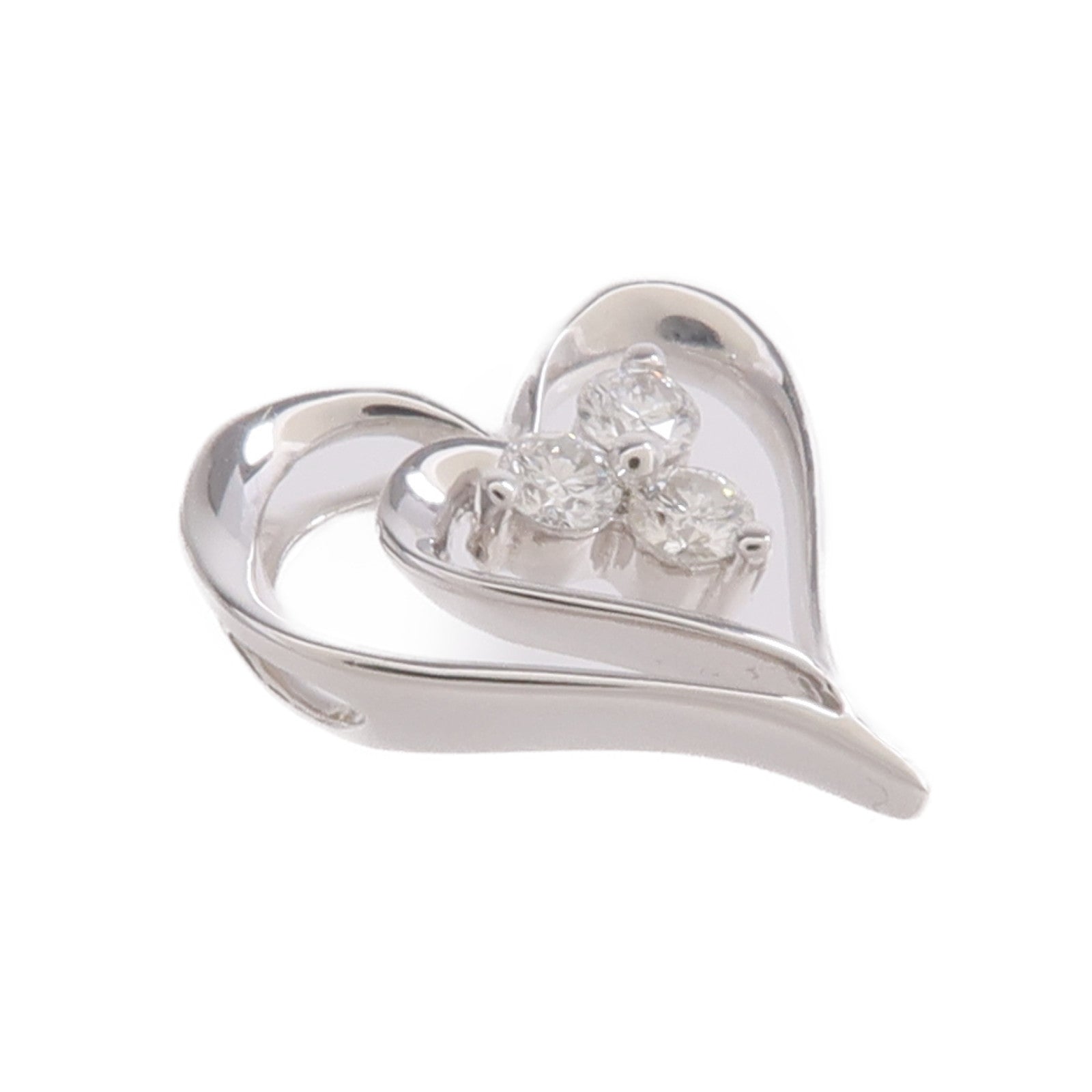 JEWELRY 18K白金Pendant Top鑽石吊墜