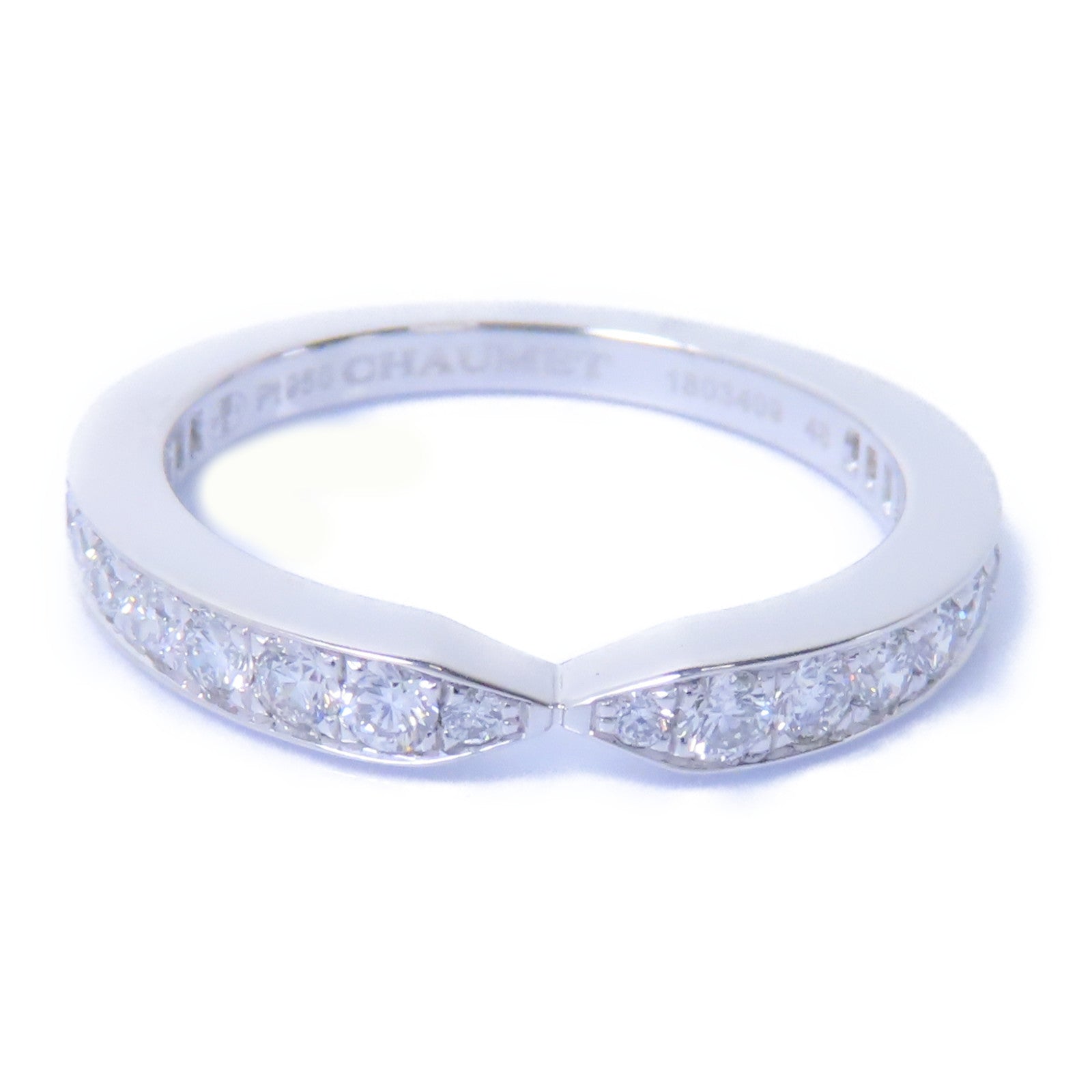 Chaumet PT950鉑金Ring戒指CHaumet#48/US#4.5