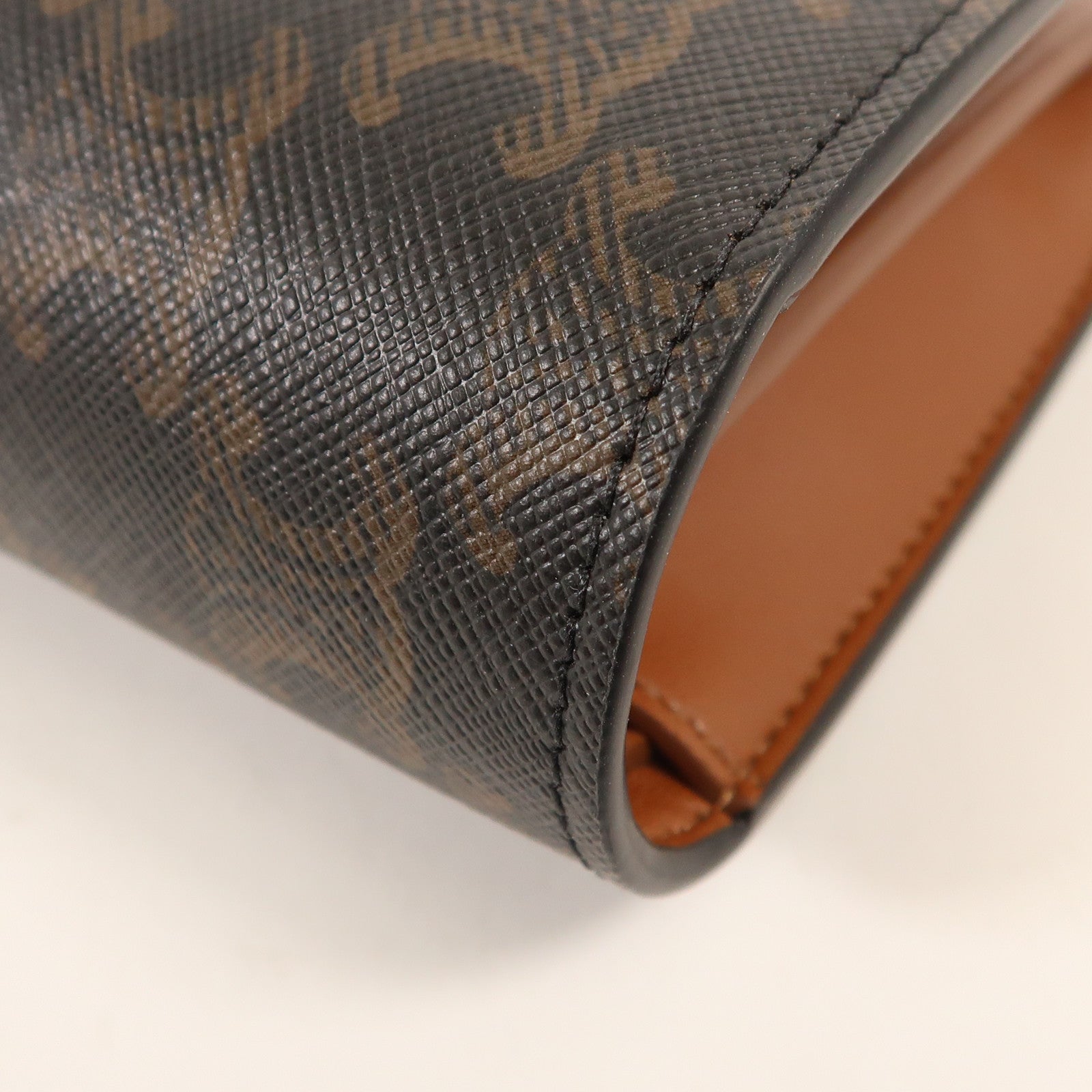 CELINE 塗層帆布Travel Kit金扣旅行組