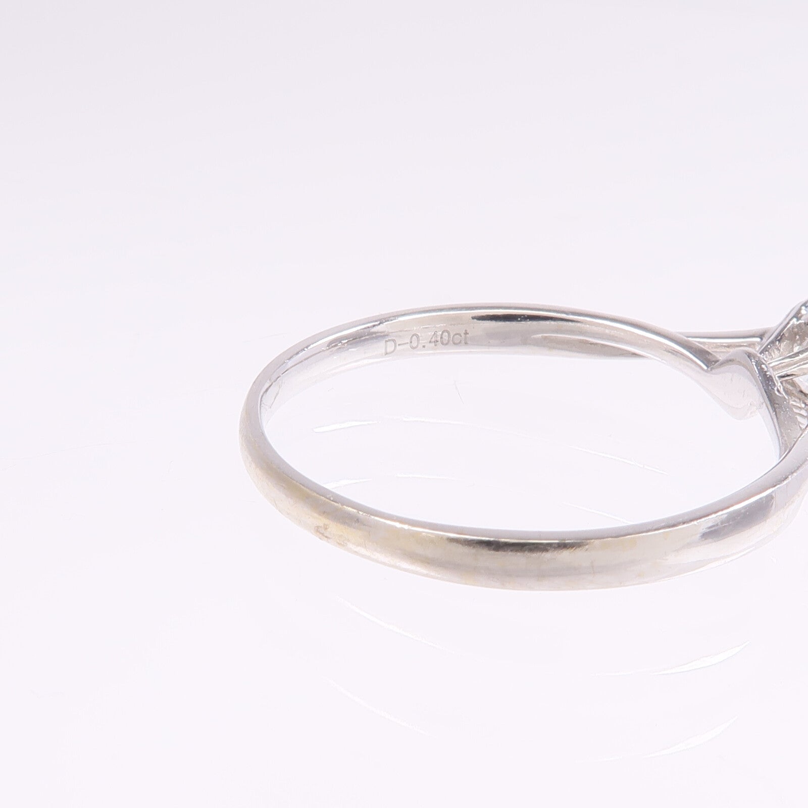 JEWELRY 【激減優惠】18K白金Diamond Ring鑽石戒指US#9.5