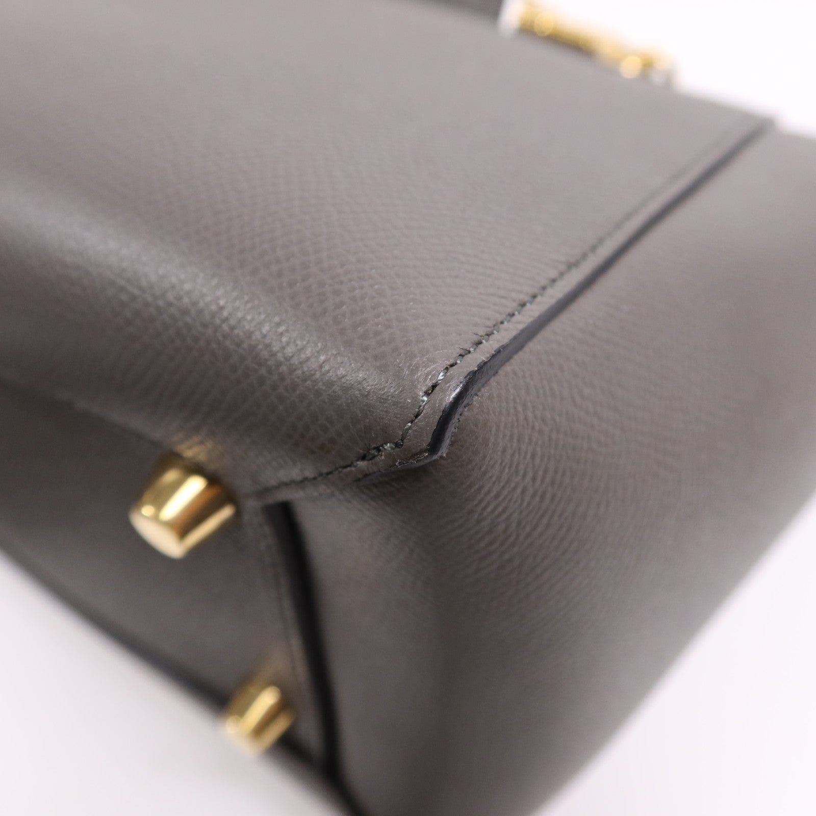 CELINE 牛皮皮革Mini Belt Bag金扣手挽肩背兩用袋