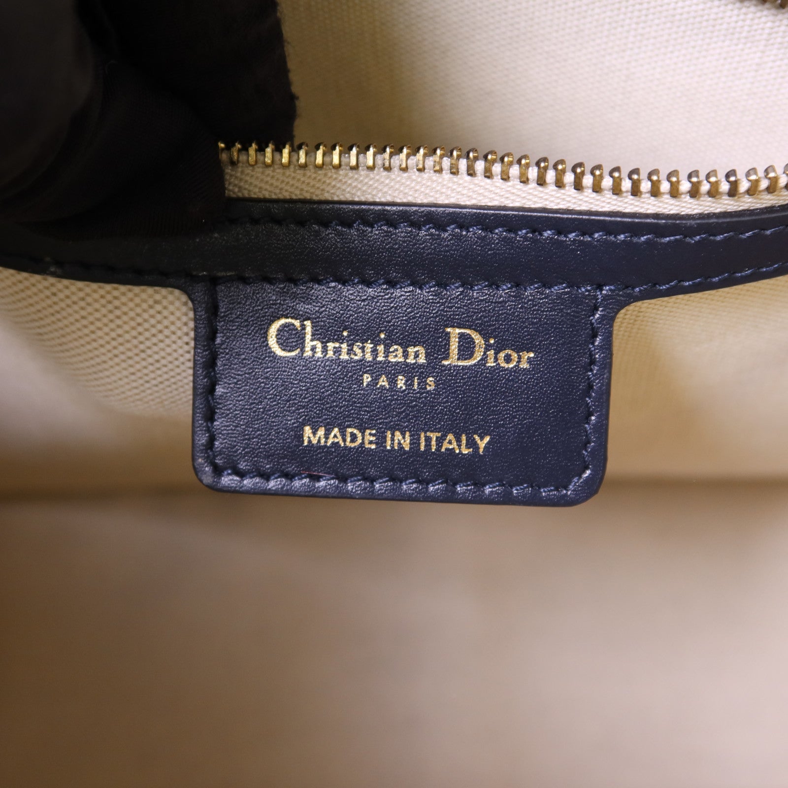 Dior 帆布Shoulder Bag金扣肩背袋