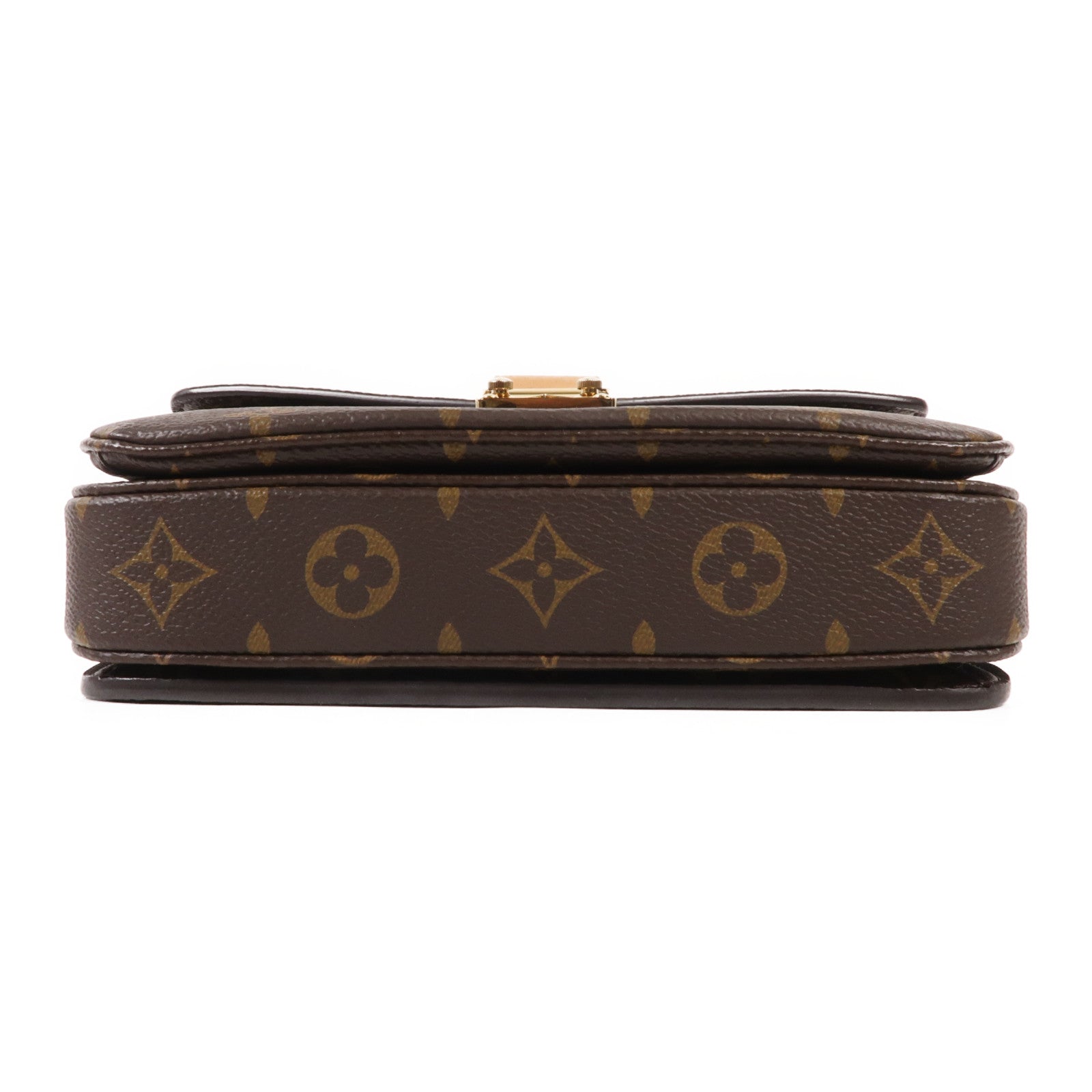 LOUIS VUITTON Monogram Pochette Metis East West金扣手挽肩背兩用袋