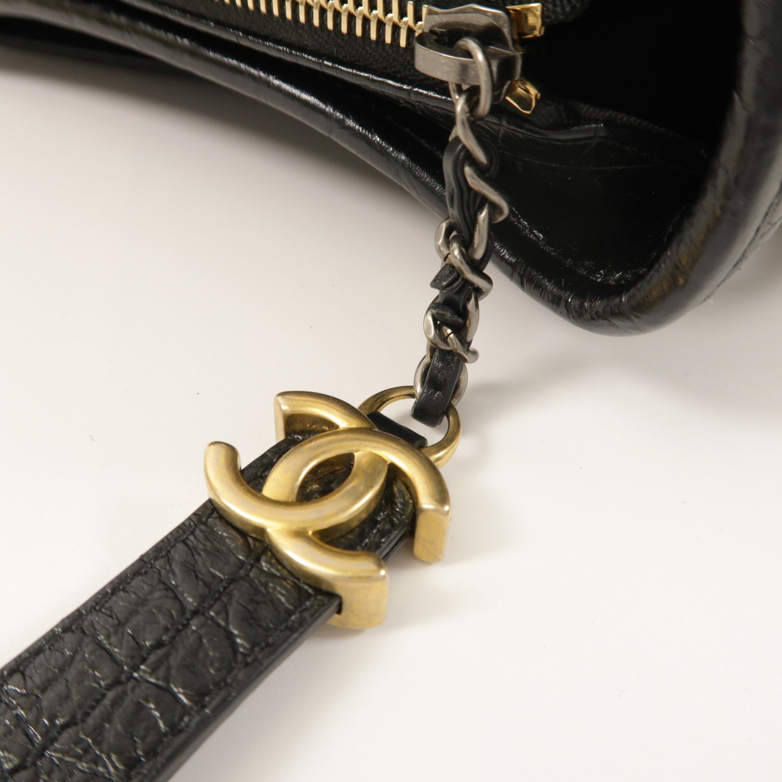 CHANEL 牛皮皮革Gabrielle Small手挽肩背兩用袋