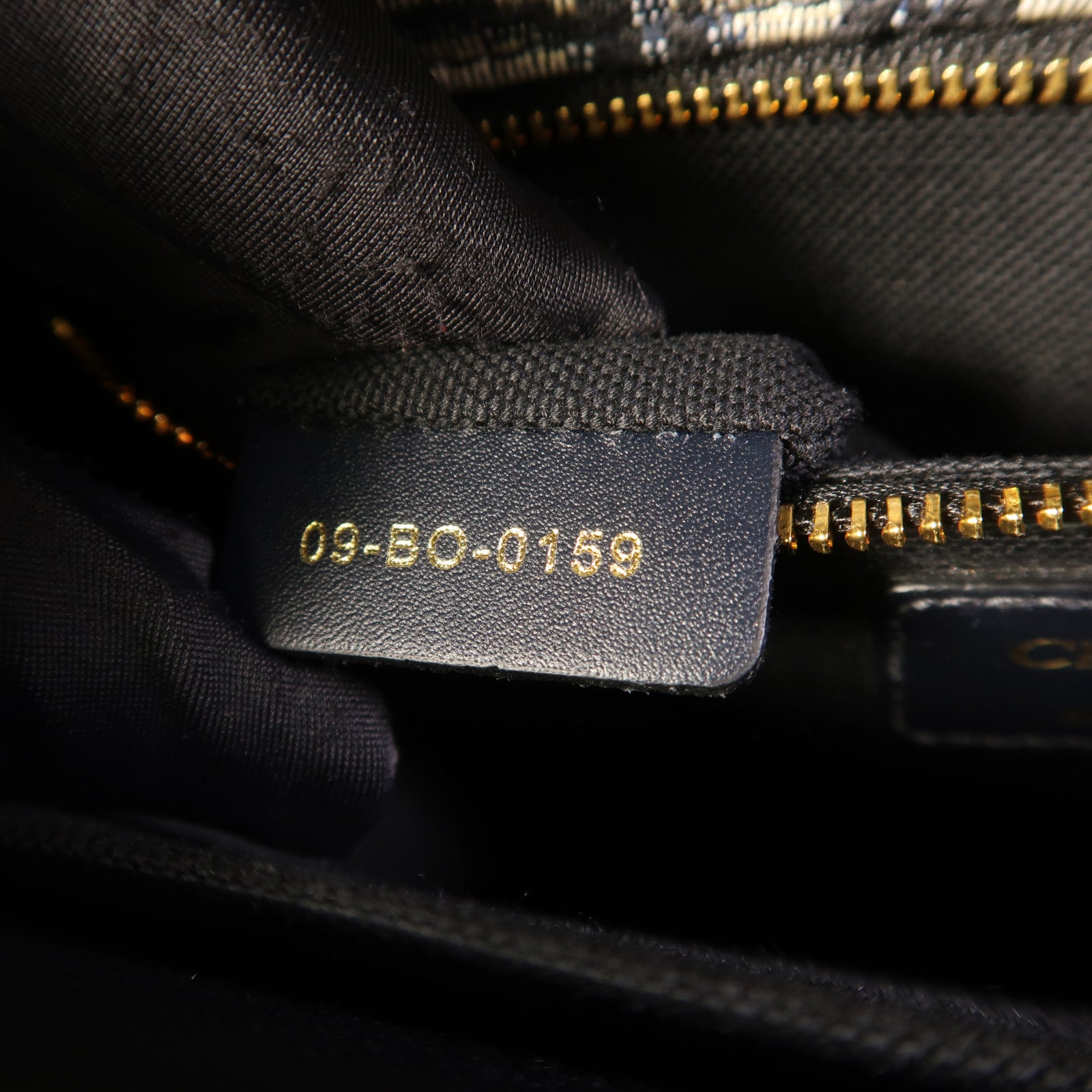 Dior 帆布Montaigne 30金扣肩背袋